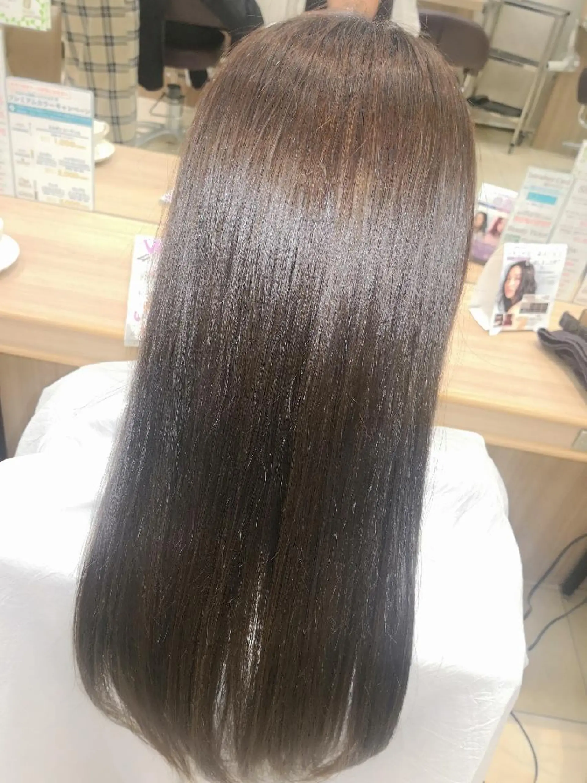 ロング カラー グレージュ ラベンダーカラー ラベンダーグレージュ ラベンダーグレー 🩶ハイライトカラー 🩶ASH西葛西鈴木のヘアスタイル