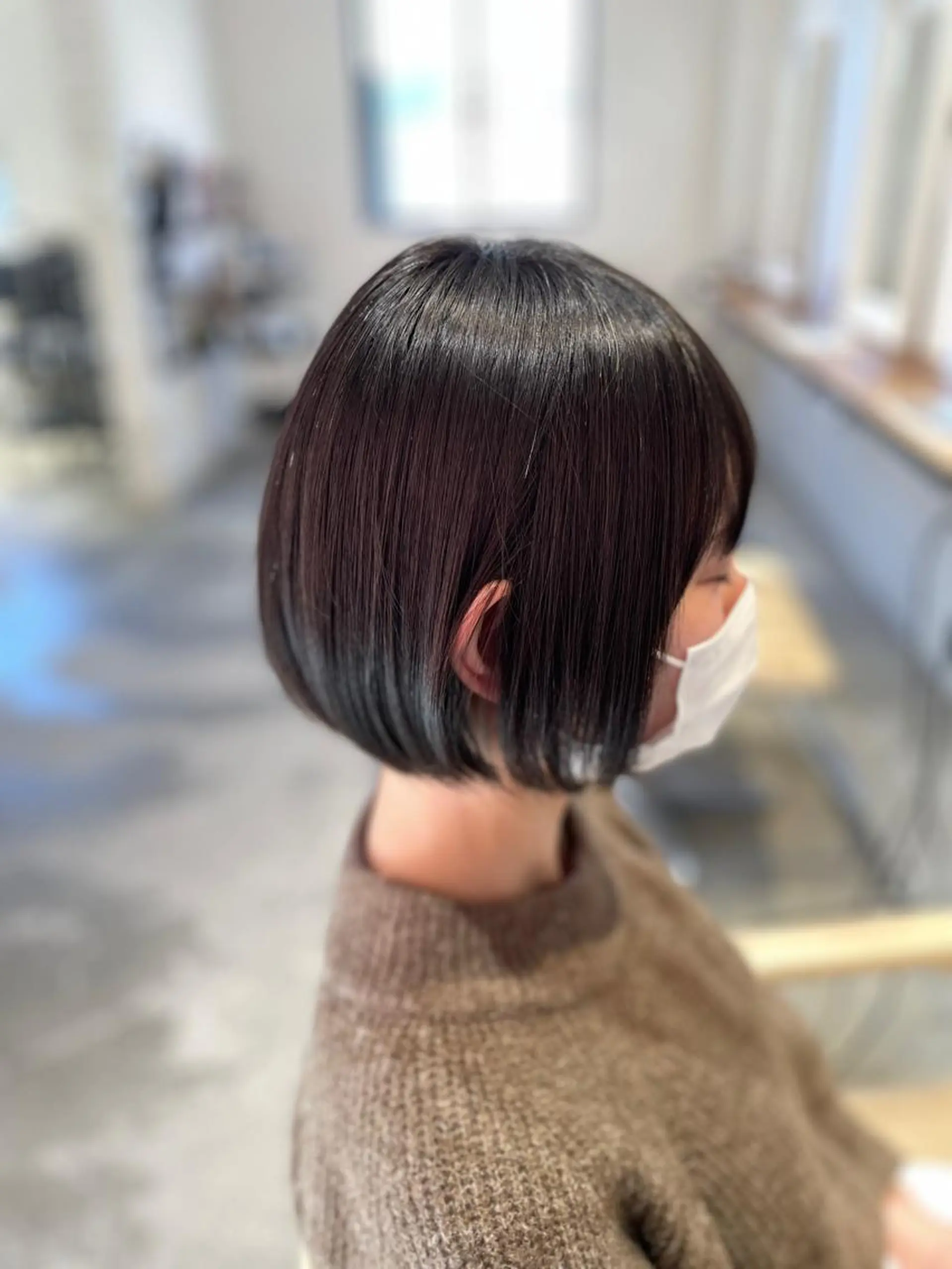 ショート ショートボブ ボブ くせ毛 髪質改善 ショートヘア フリーランス美容師 TAMIOのヘアスタイル
