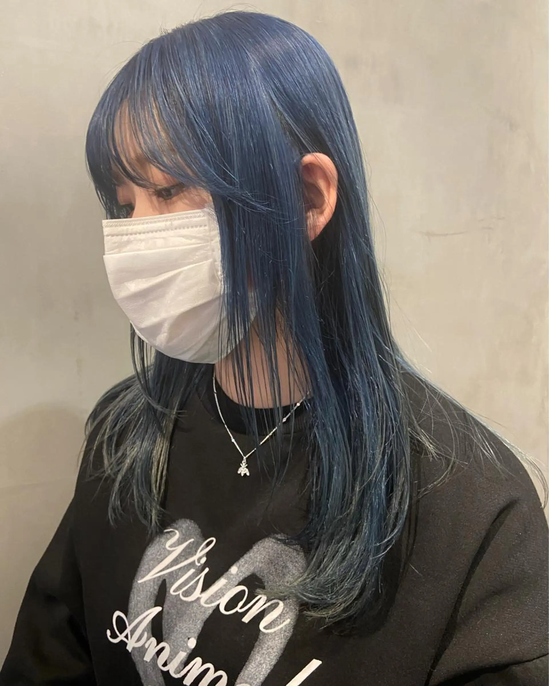 ロング カラー 無加工で盛れる🎀 オタク特化🎀ゆうなのヘアスタイル