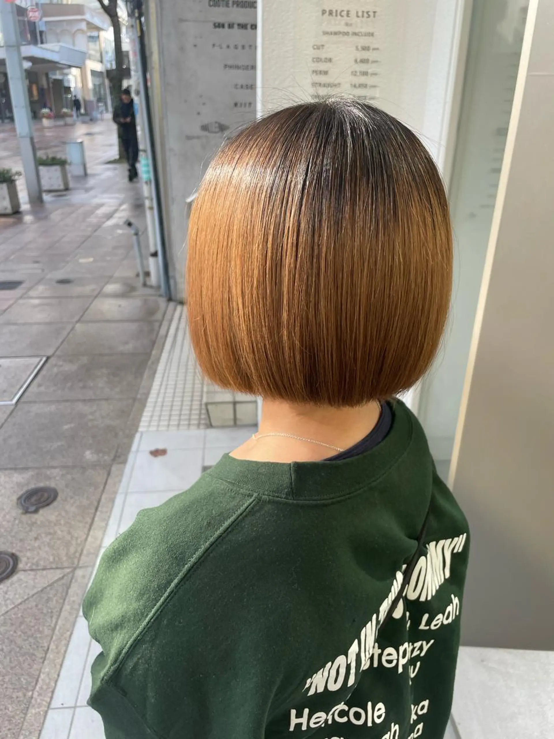 ショート カラー ヘアアレンジ ボブレイヤー ショートレイヤー ボブ レイヤーカット ショートヘア 8HAIR / MAYUのヘアスタイル