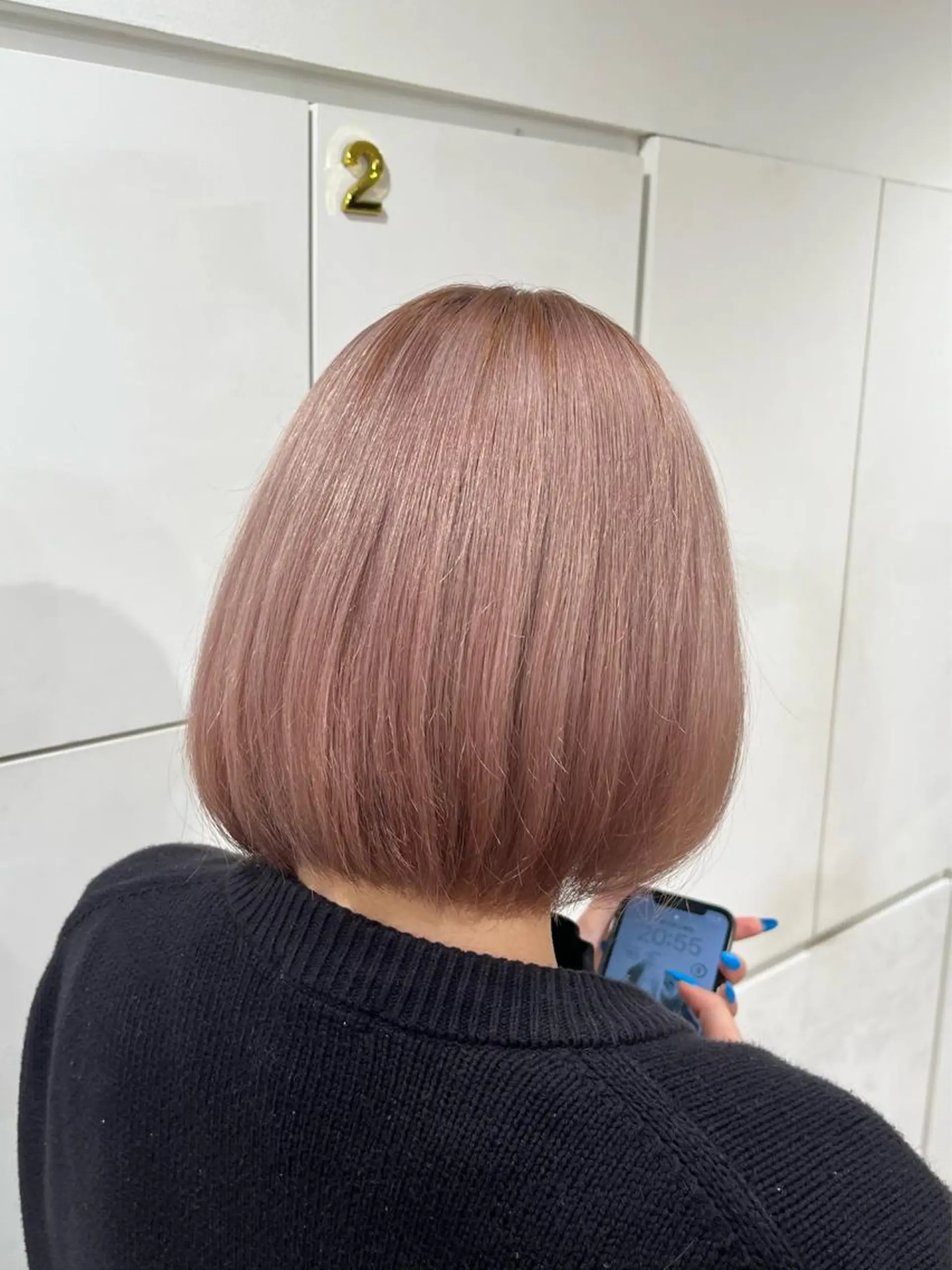 ショート カラー 🤎HAZUKI🤎 ハイトーン✨エクステのヘアスタイル