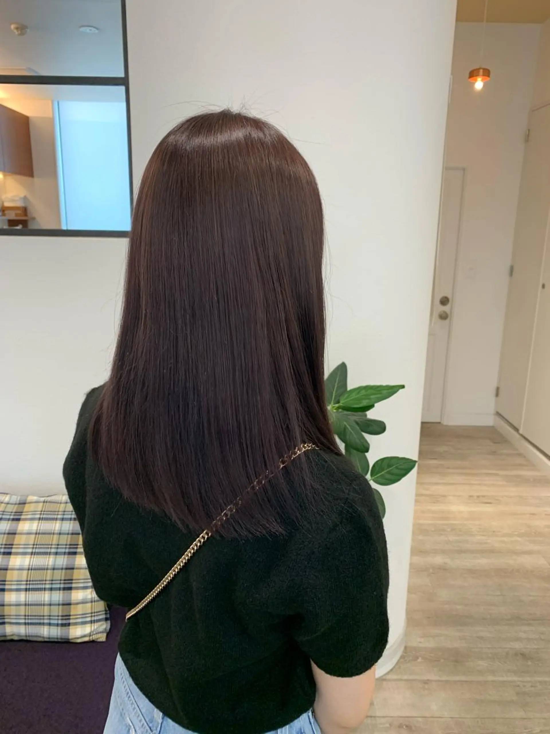 セミロング カラー Door代官山所属・詩織/パーマ /代官山のヘアスタイル