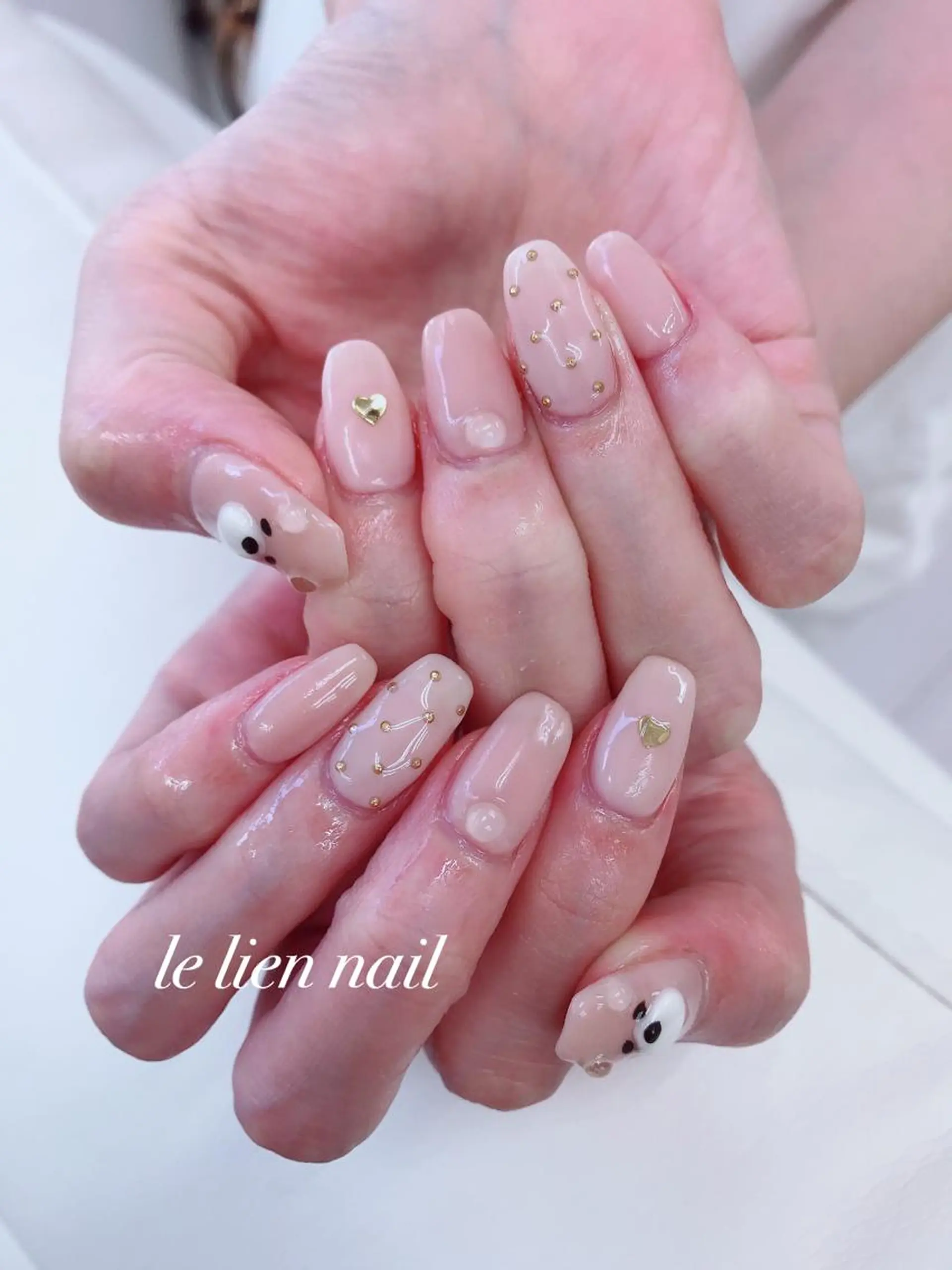 ミディアム ハンドネイル le lien nailのネイルデザイン