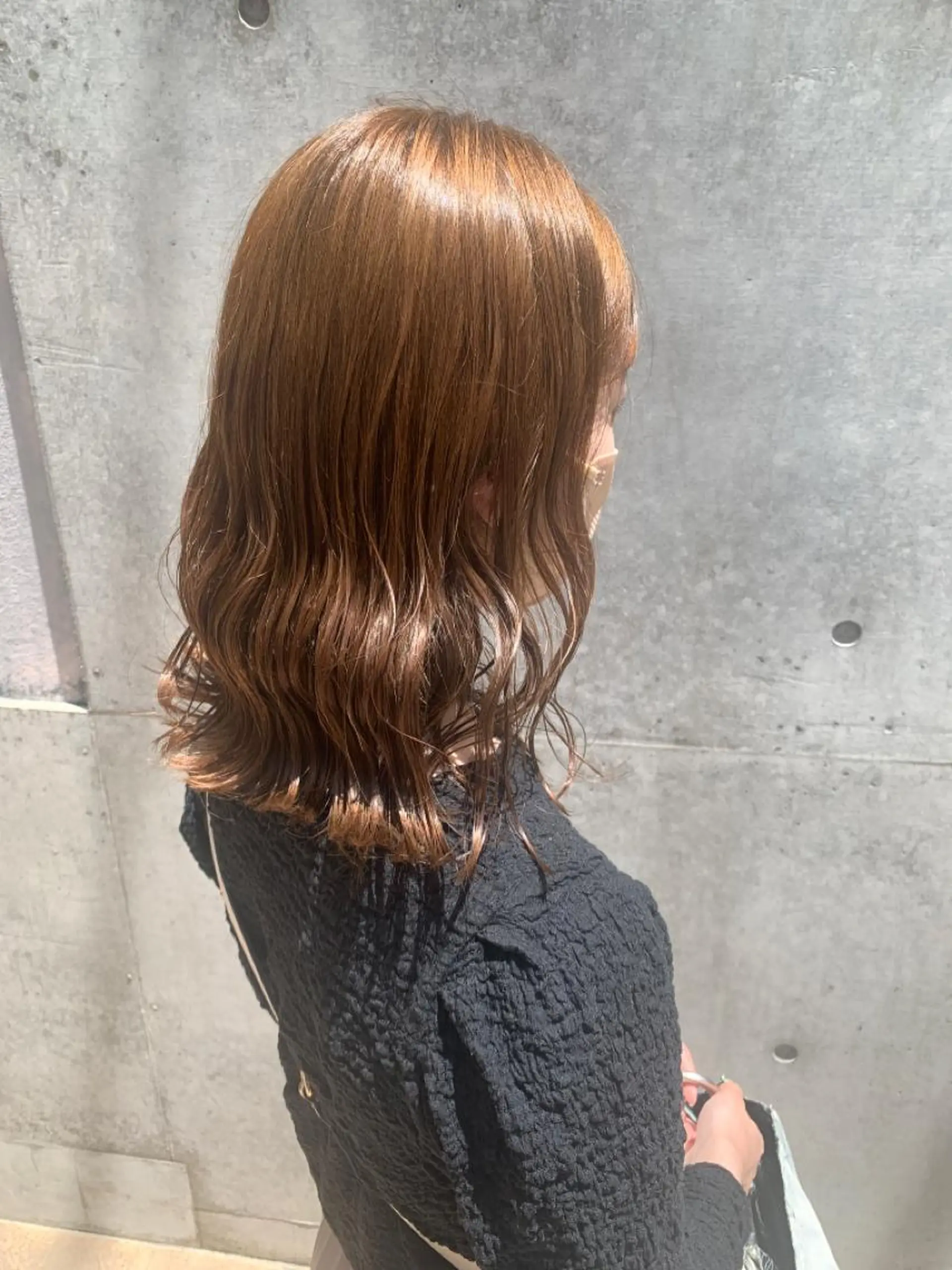 ミディアム カラー パーマ ヘアアレンジ メンズ キッズ ネイル アイブロウ ショートボブ ミディアムパーマ メンズバレイヤージュ メンズブリーチ メンズハイライト ヘアカラー 🌈難波🌈ベージュ カラー【ヒロム】のヘアスタイル