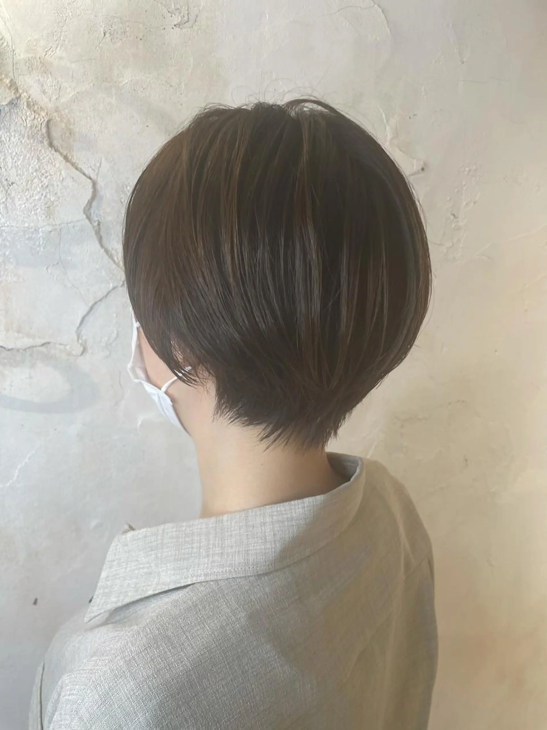 ショート カット マネージャー 山城洸希のヘアスタイル