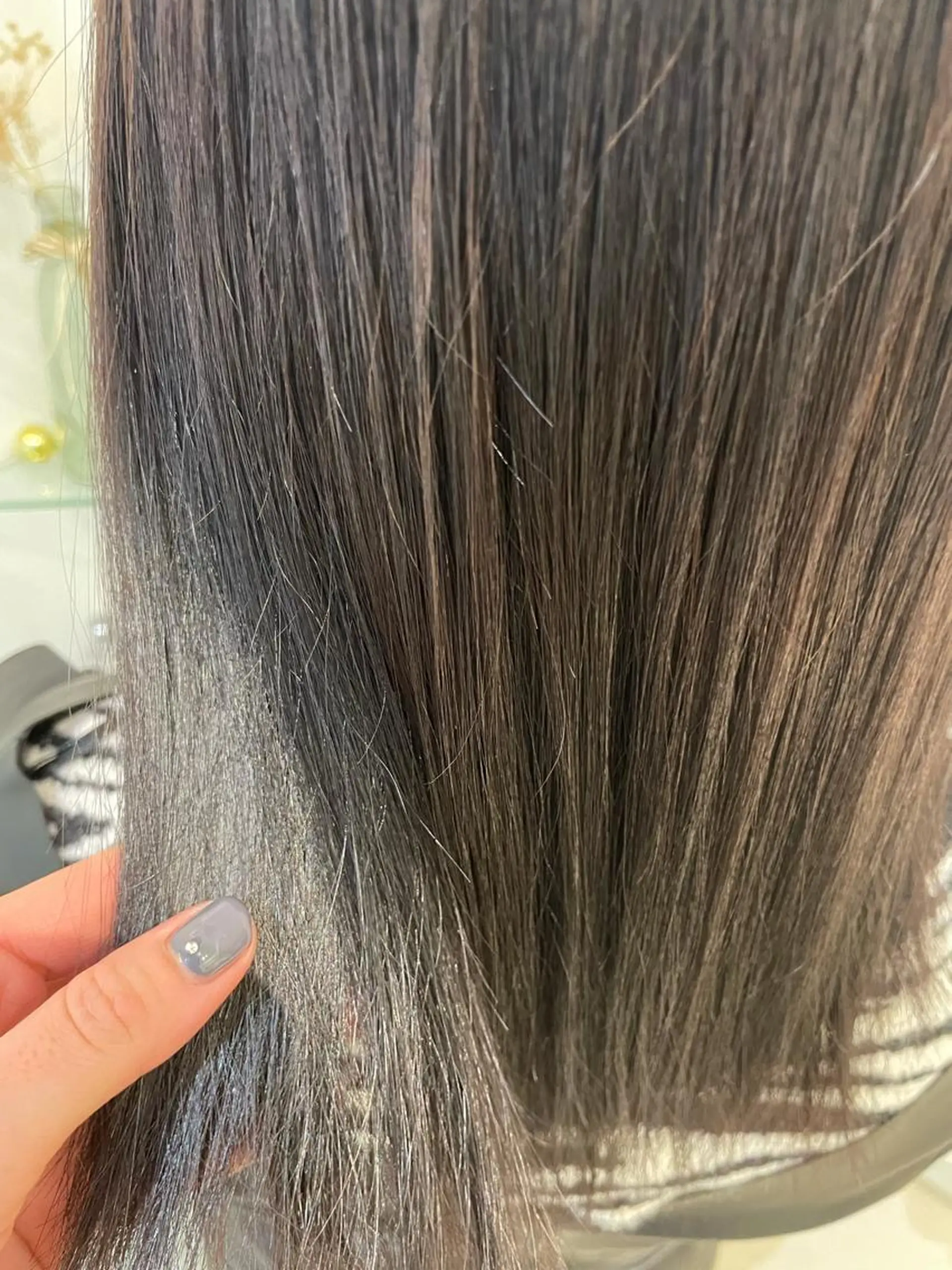 カラー 髪質改善カラー🤍 エクステ✨君島由実子のヘアスタイル