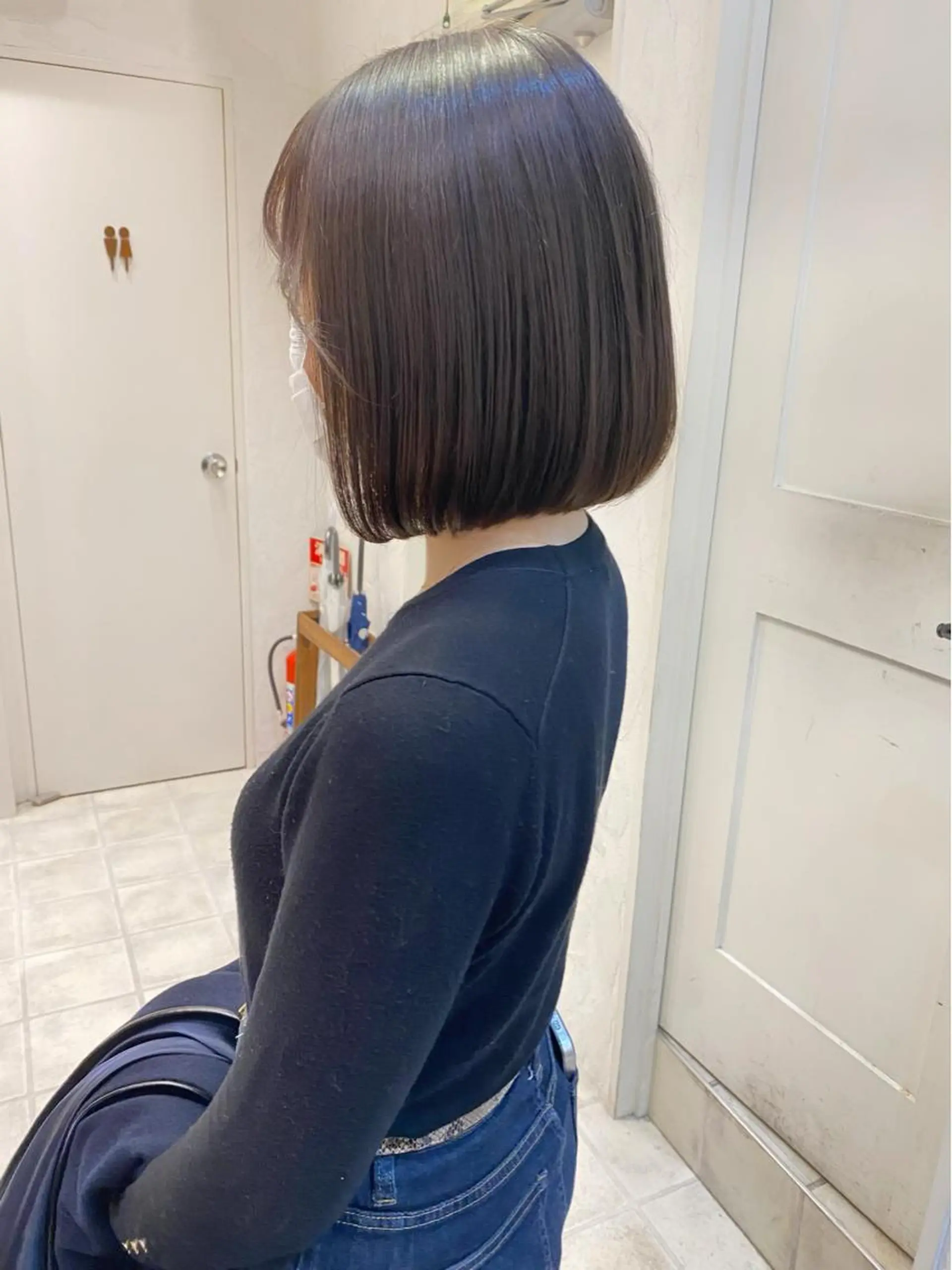 ショート カラー ベージュカラー ボブ 🌟アレンジが似合う カラー🌟Rumiのヘアスタイル