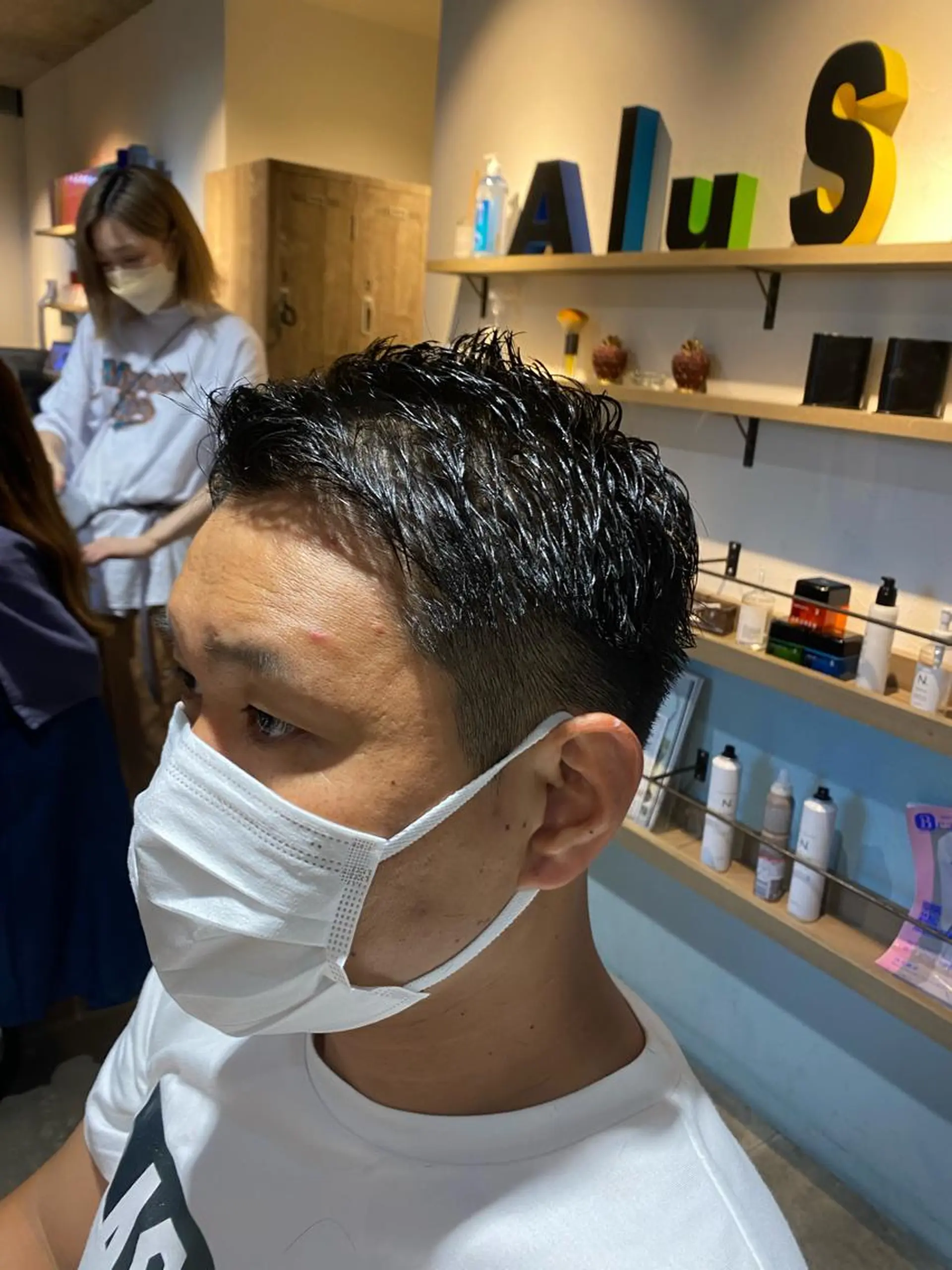 メンズ 🟣メンズパーマ 川端 永遠🟣のヘアスタイル