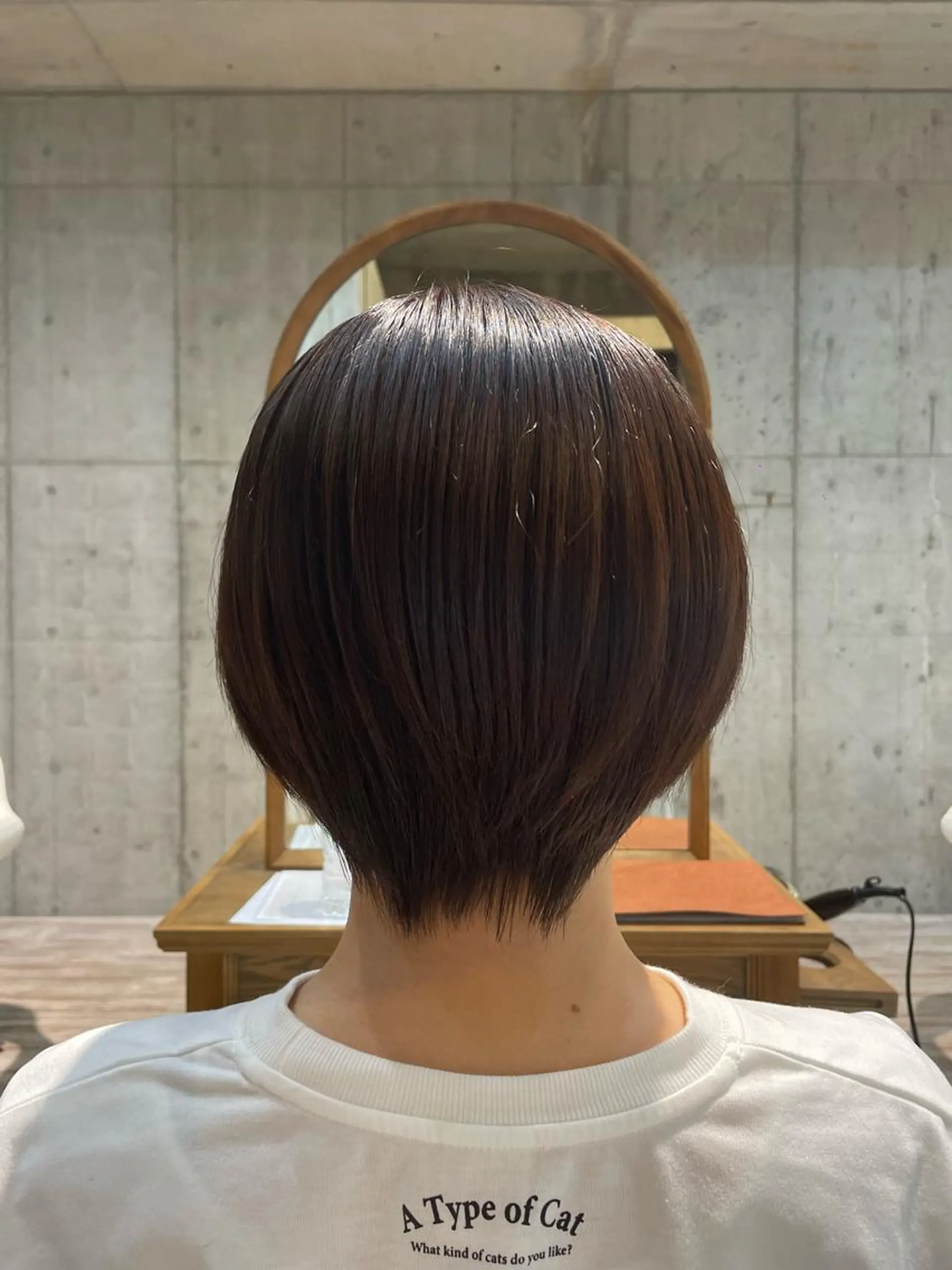 ショート カラー 縮毛矯正 LA・BEAU 赤羽店所属・千葉 優奈のヘアスタイル