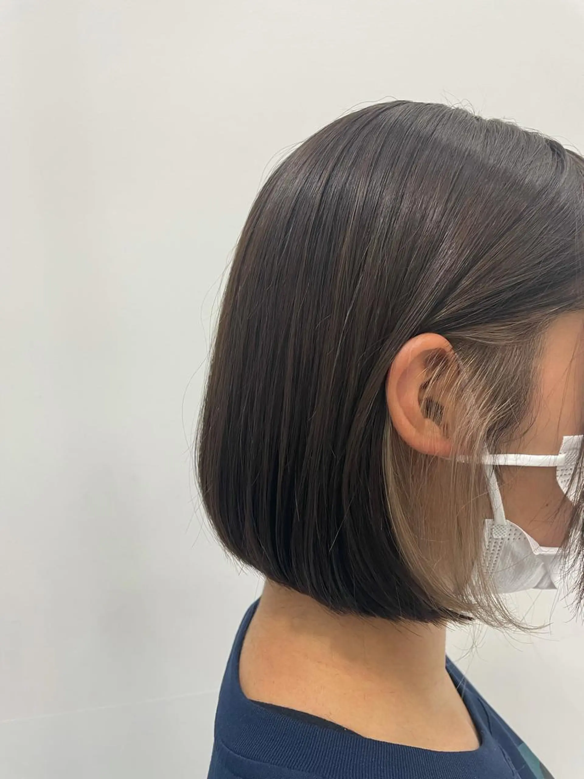 ショート カラー インナーカラー ボブ 今だけカット無料✨ 表参道美容師 井出光のヘアスタイル