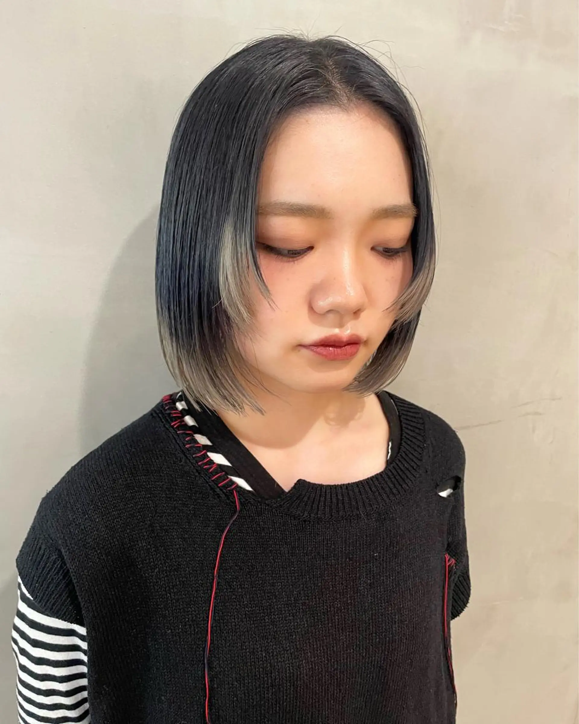ショート カラー ヘアカラー トリートメント 優 作のヘアスタイル