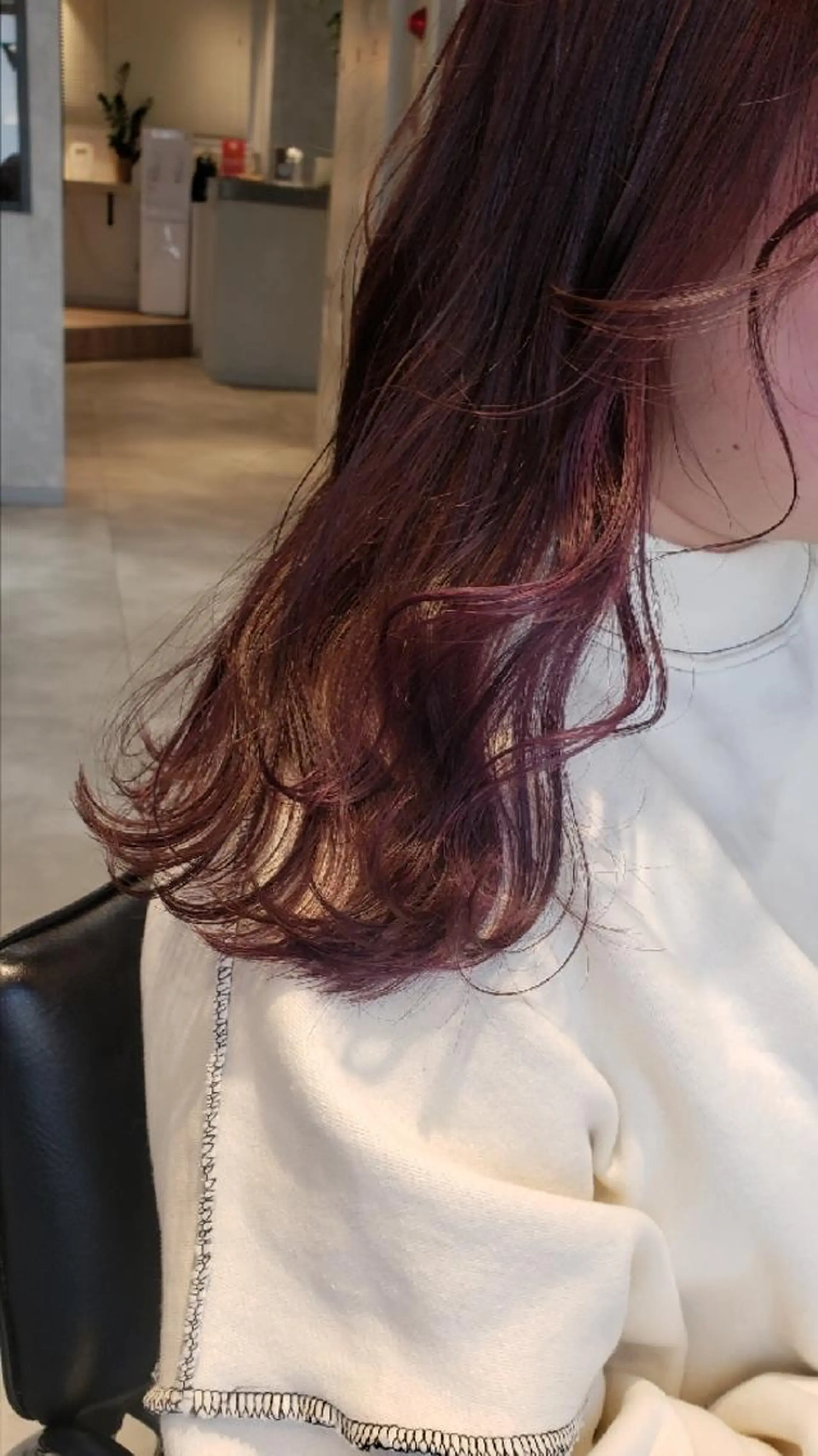 ロング カラー インナーカラー arrow🖤 もえみのヘアスタイル