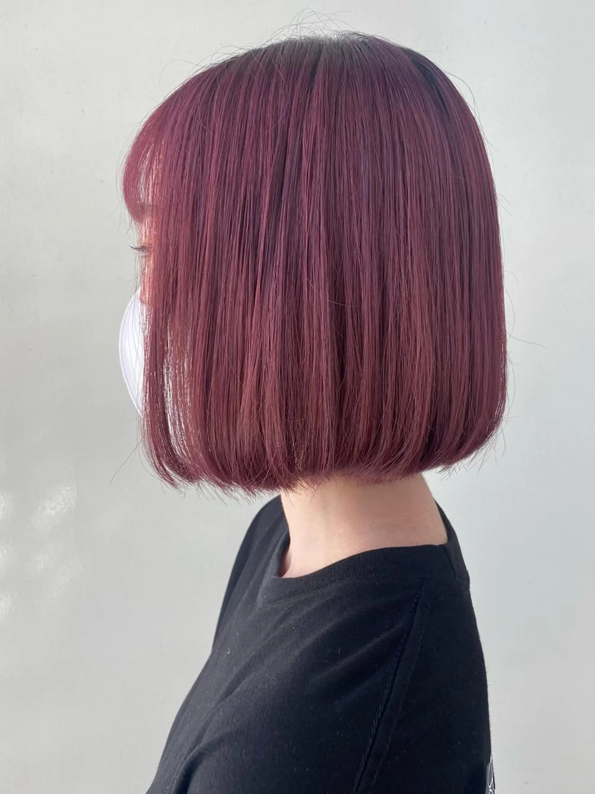 ミディアム カラー ANNA /艶髪/ハイトーンのヘアスタイル