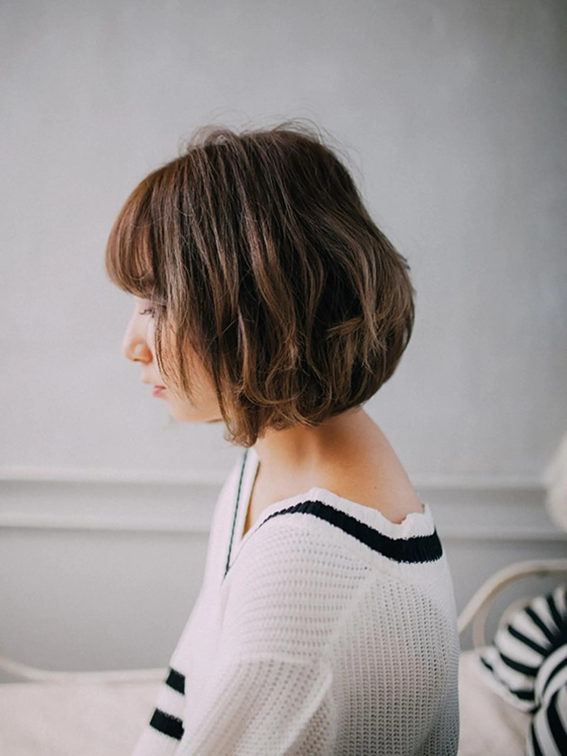 ショート Conforto店長 渡邊のヘアスタイル