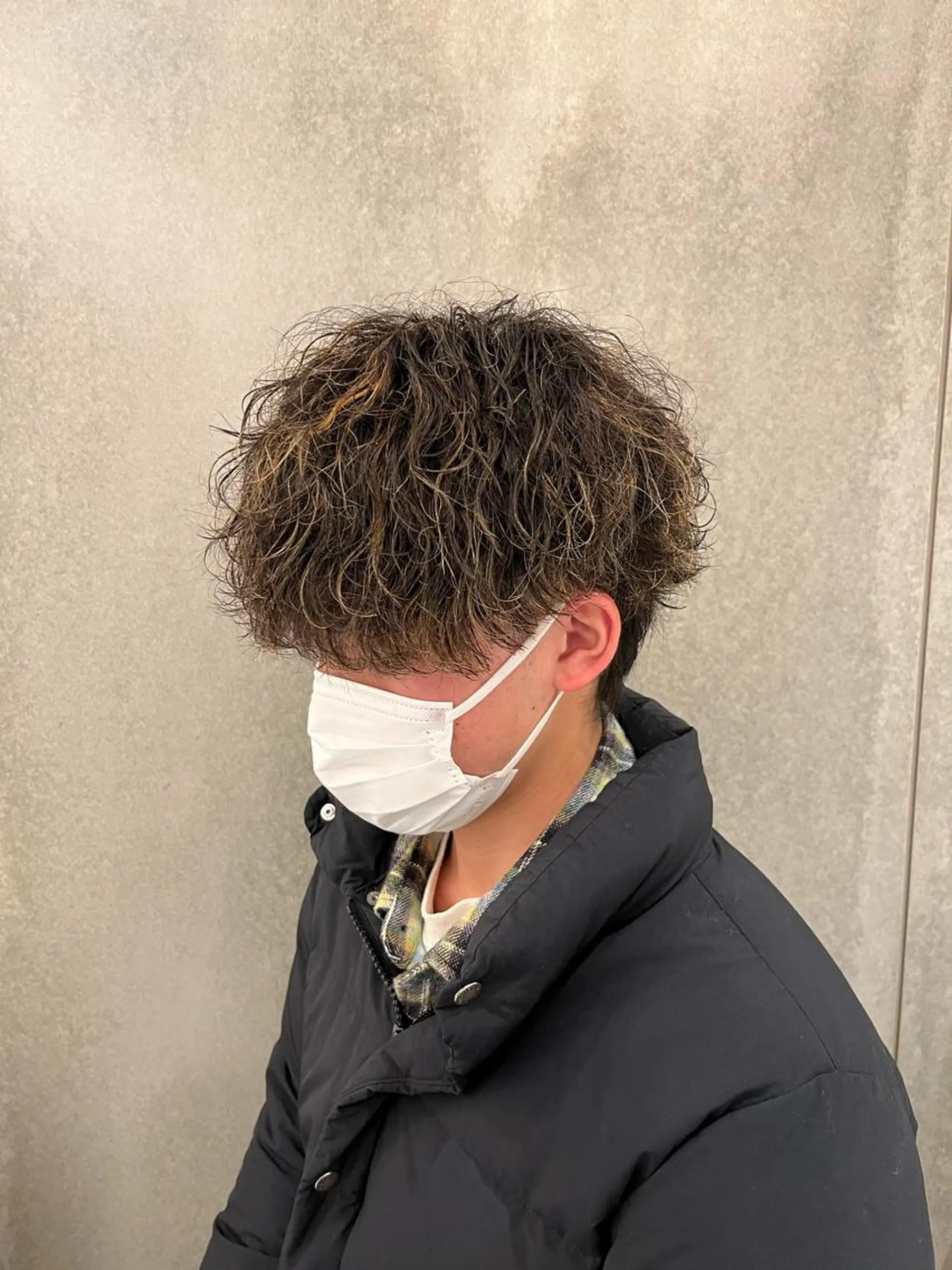 ショート カラー パーマ メンズ 瀧野 翔吾【メンズ特化】のヘアスタイル