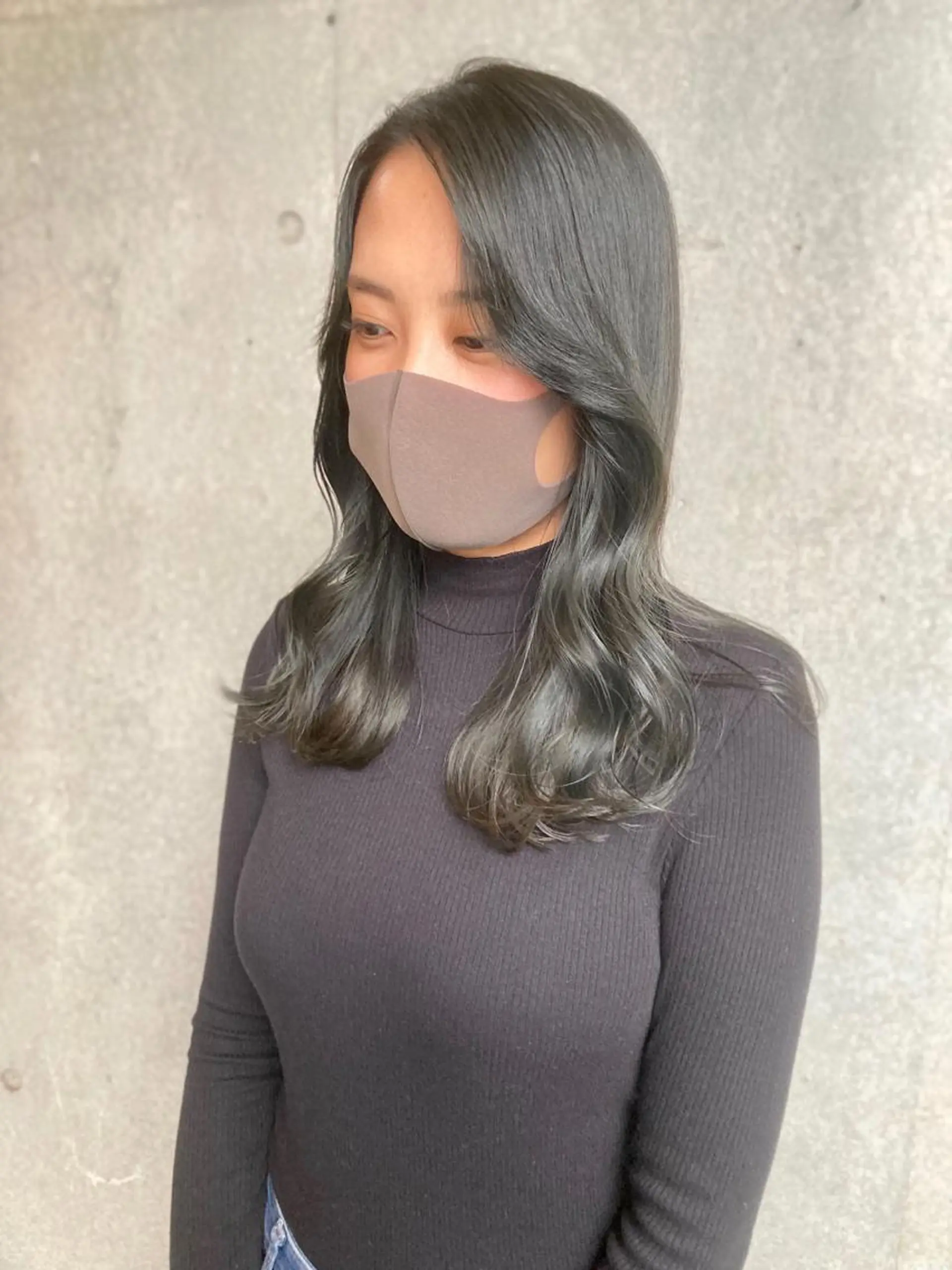 セミロング カラー ボブ& 髪質改善FUMIYAのヘアスタイル