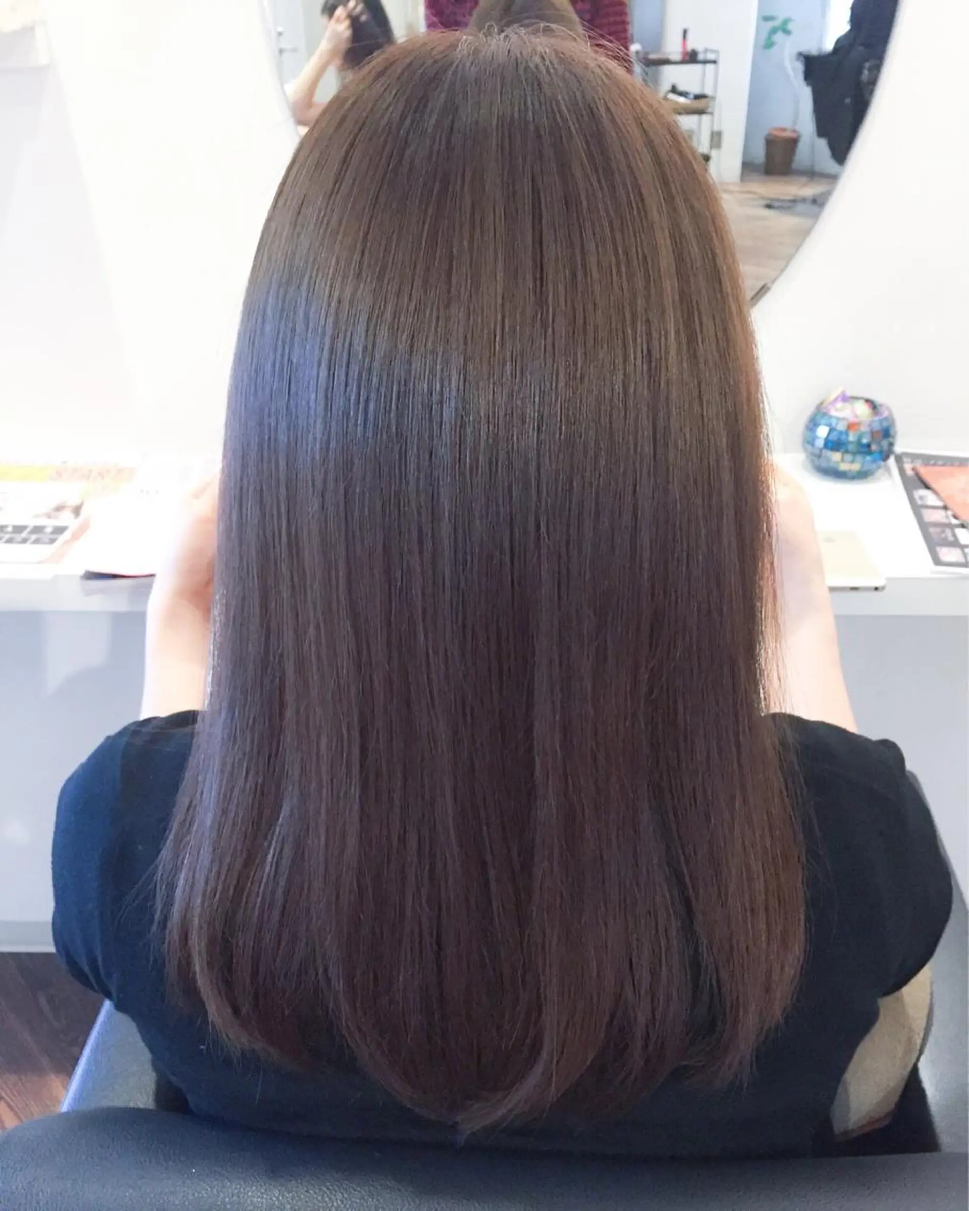 ミディアム 代官山/恵比寿所属・髪質改善/縮毛矯正 専門 代官山/恵比寿のヘアスタイル