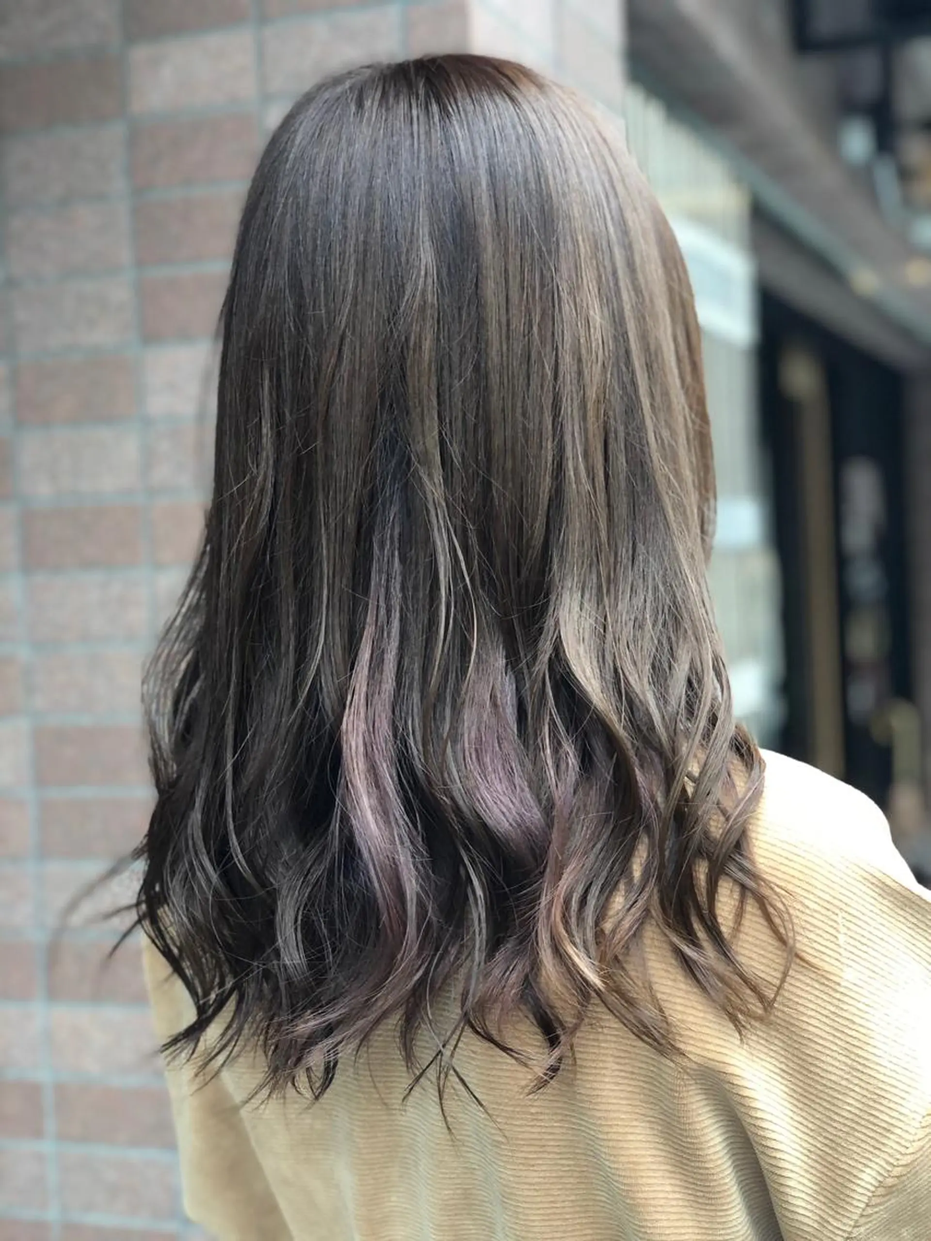 セミロング ヘアカラー トリートメント Lia所属・縮毛矯正の達人 ☆ 松本のヘアスタイル