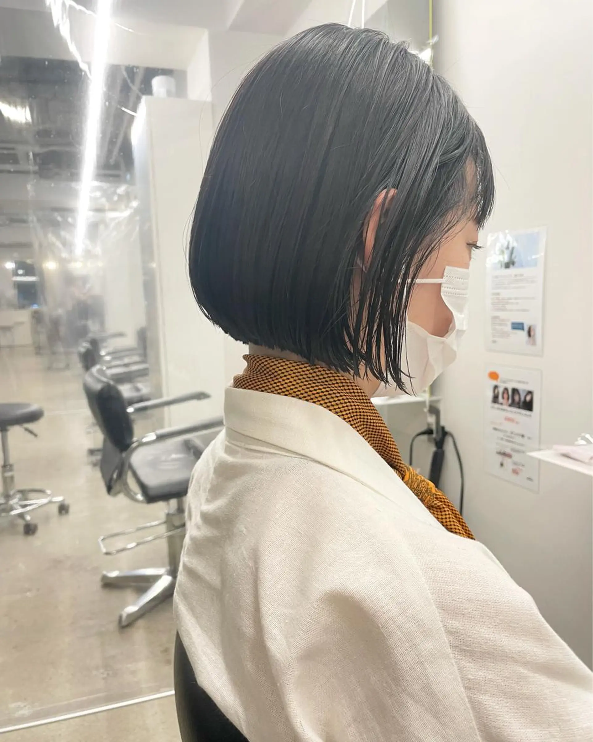 ショート ヘアアレンジ カット トリートメント ボブ/ミニボブ/ 立河今日子のヘアスタイル