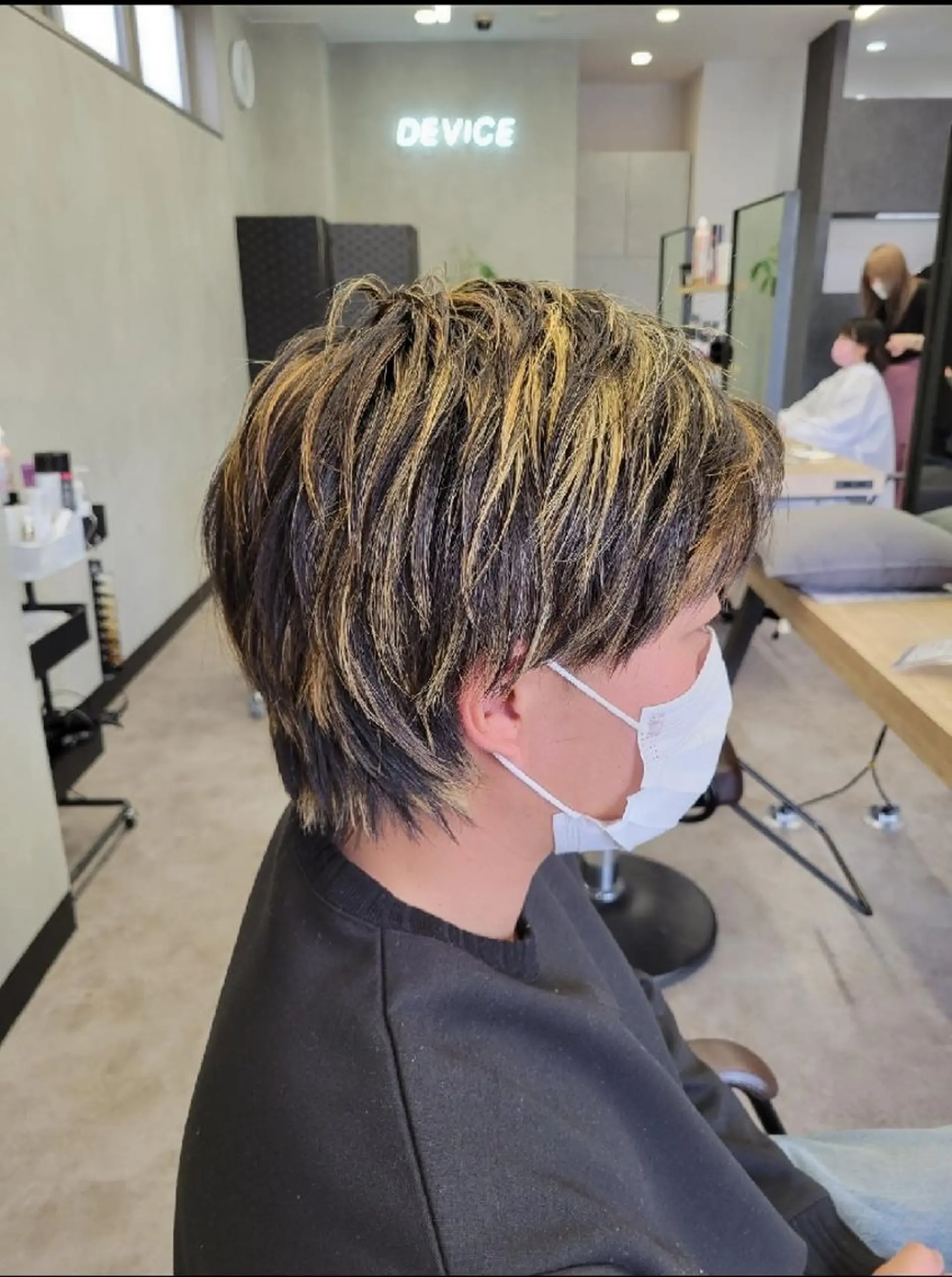 メンズ カラー メンズハイライト ハイライトカラー カット ヘアカラー トリートメント レイヤー/ショート /山田譲治✂️のヘアスタイル