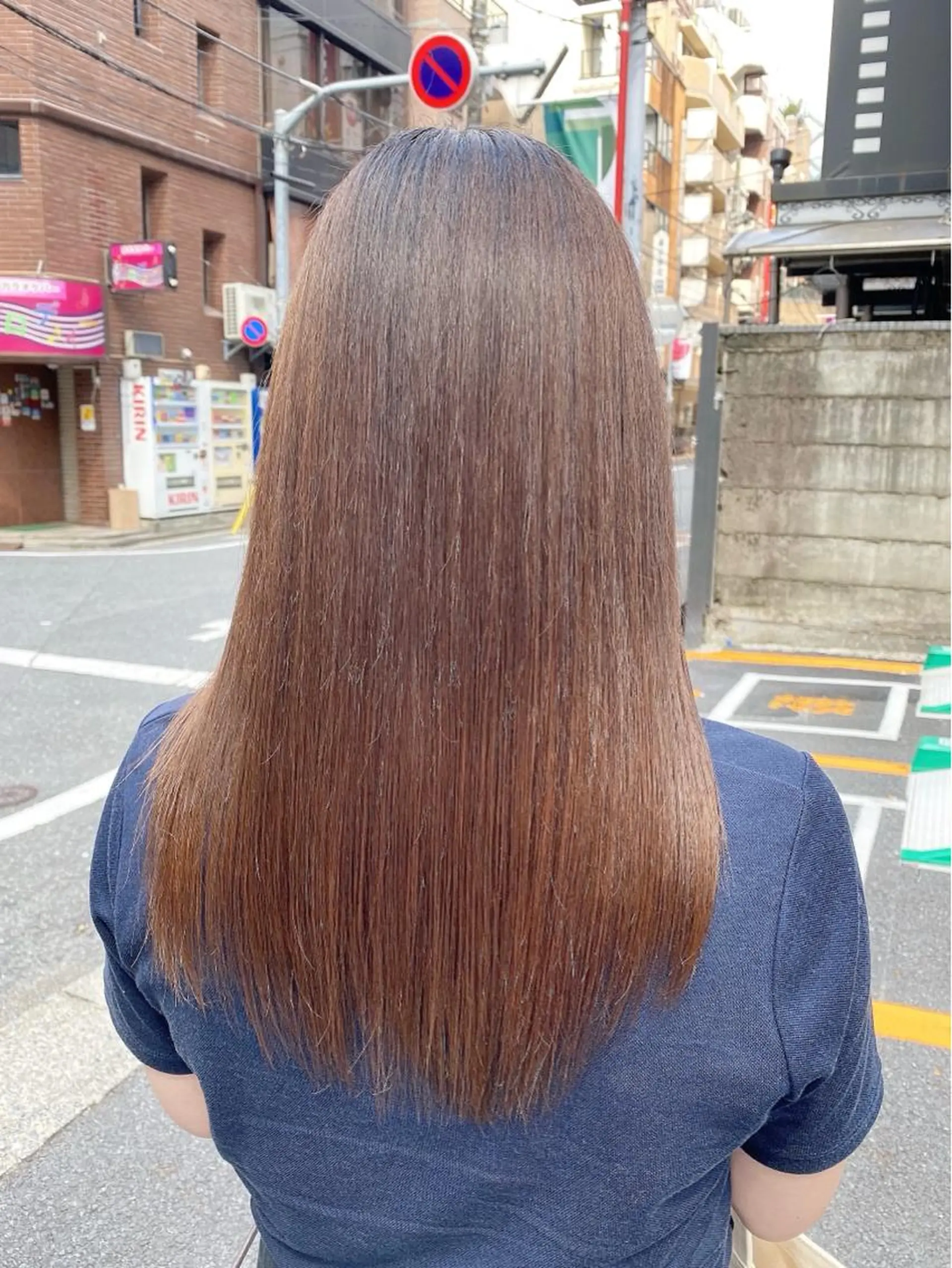 ロング 髪質改善 ロング トリートメント 酸熱トリートメント ASILE（アジール）所属・髪質改善講師 安東駿介のヘアスタイル