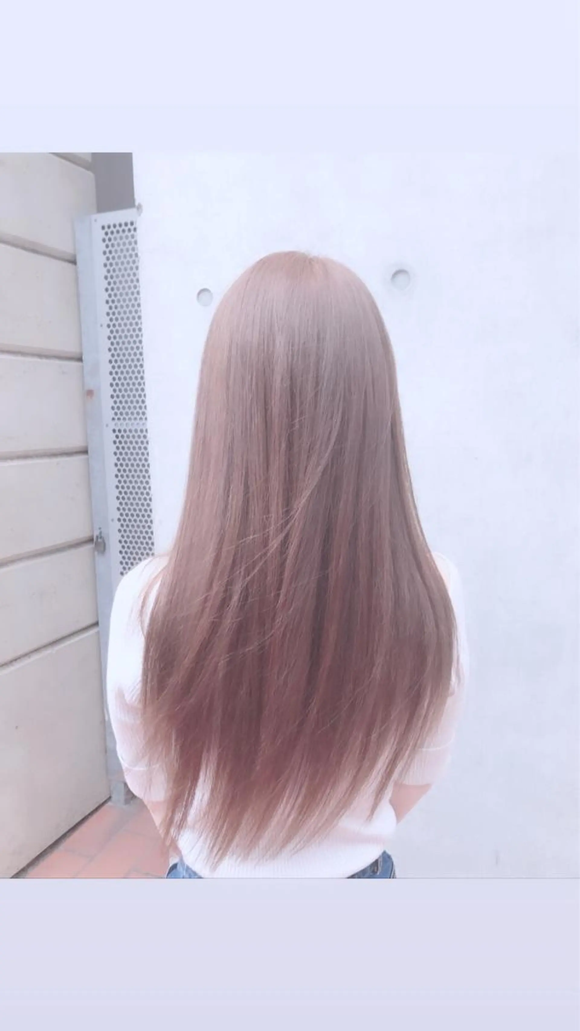 ロング カラー ヘアアレンジ ベージュカラー ブリーチ ミルクティーベージュ ブリーチなしカラー カット ヘアカラー 縮毛矯正 まつげと美容室/ 個室/瀬戸 一菜のヘアスタイル