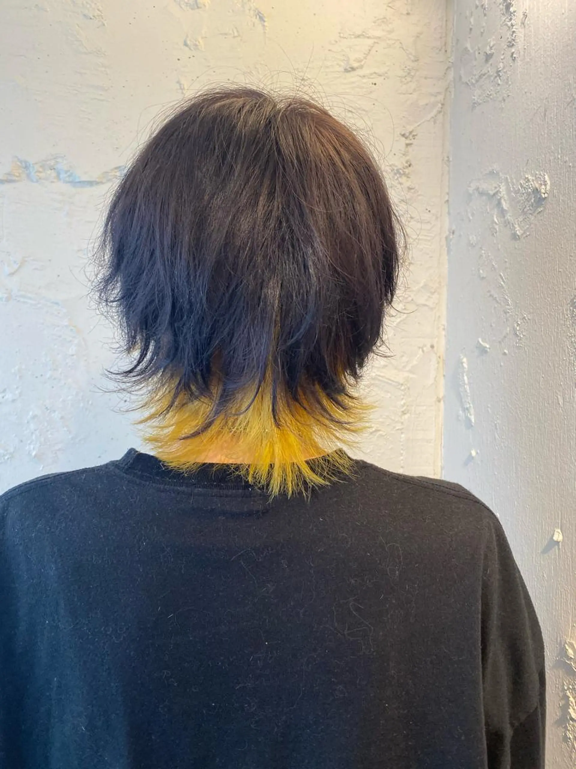 カラー メンズ インナーカラー🫶 オタク美容師 山本のヘアスタイル