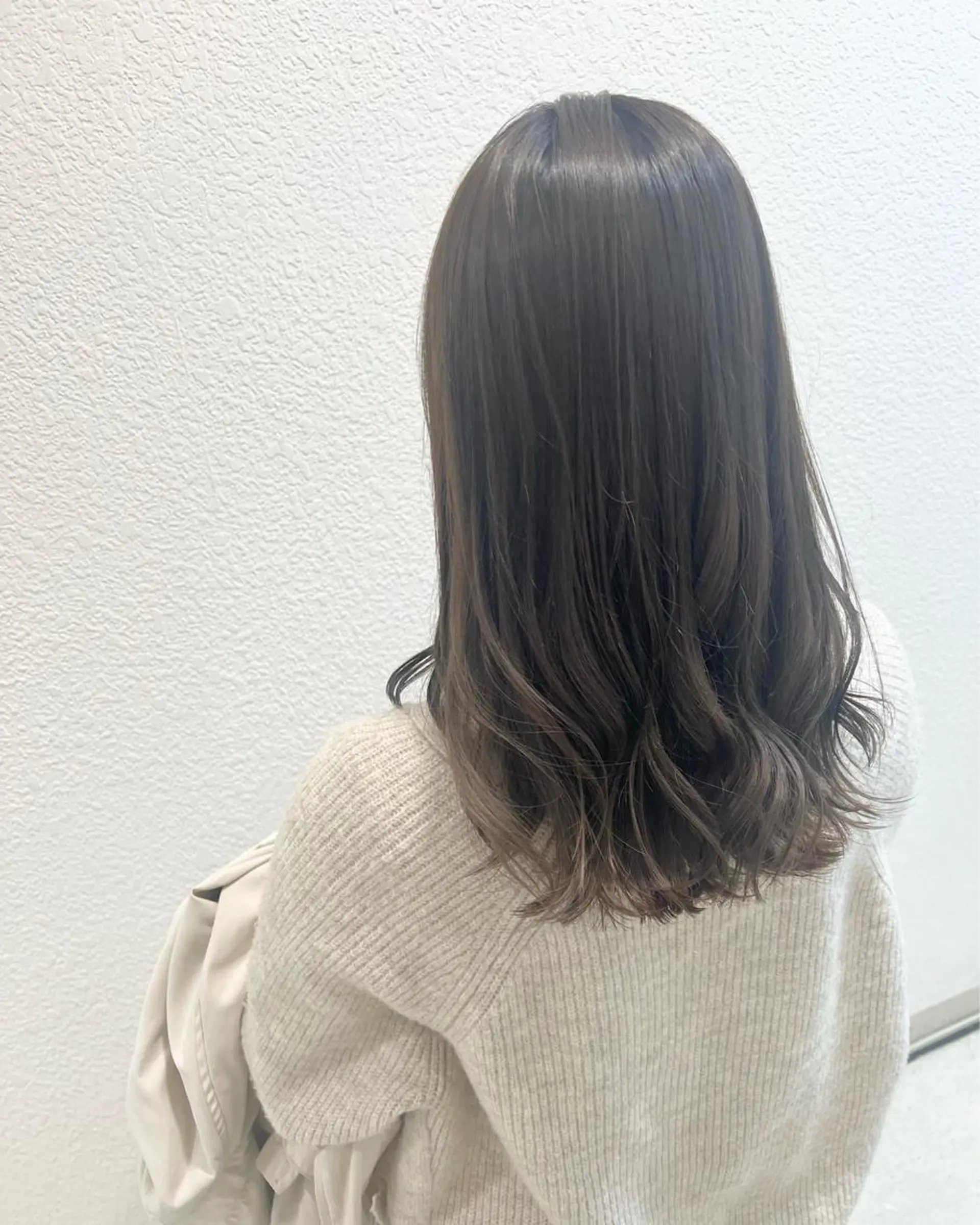 セミロング 🎴イトウユウ🎴 #話さない美容師のヘアスタイル