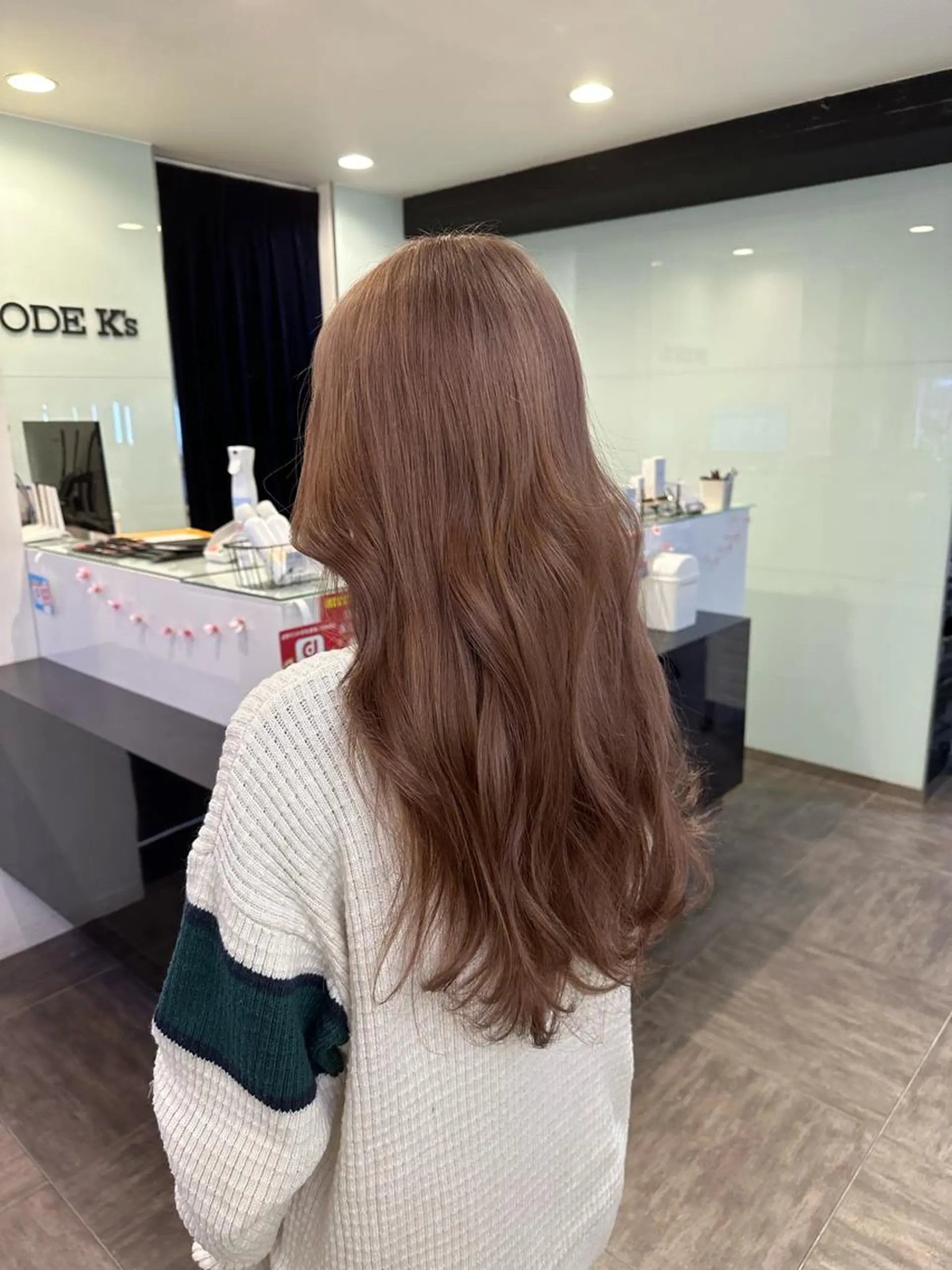 ロング ヘアカラー ボブ/レイヤー ROKUのヘアスタイル