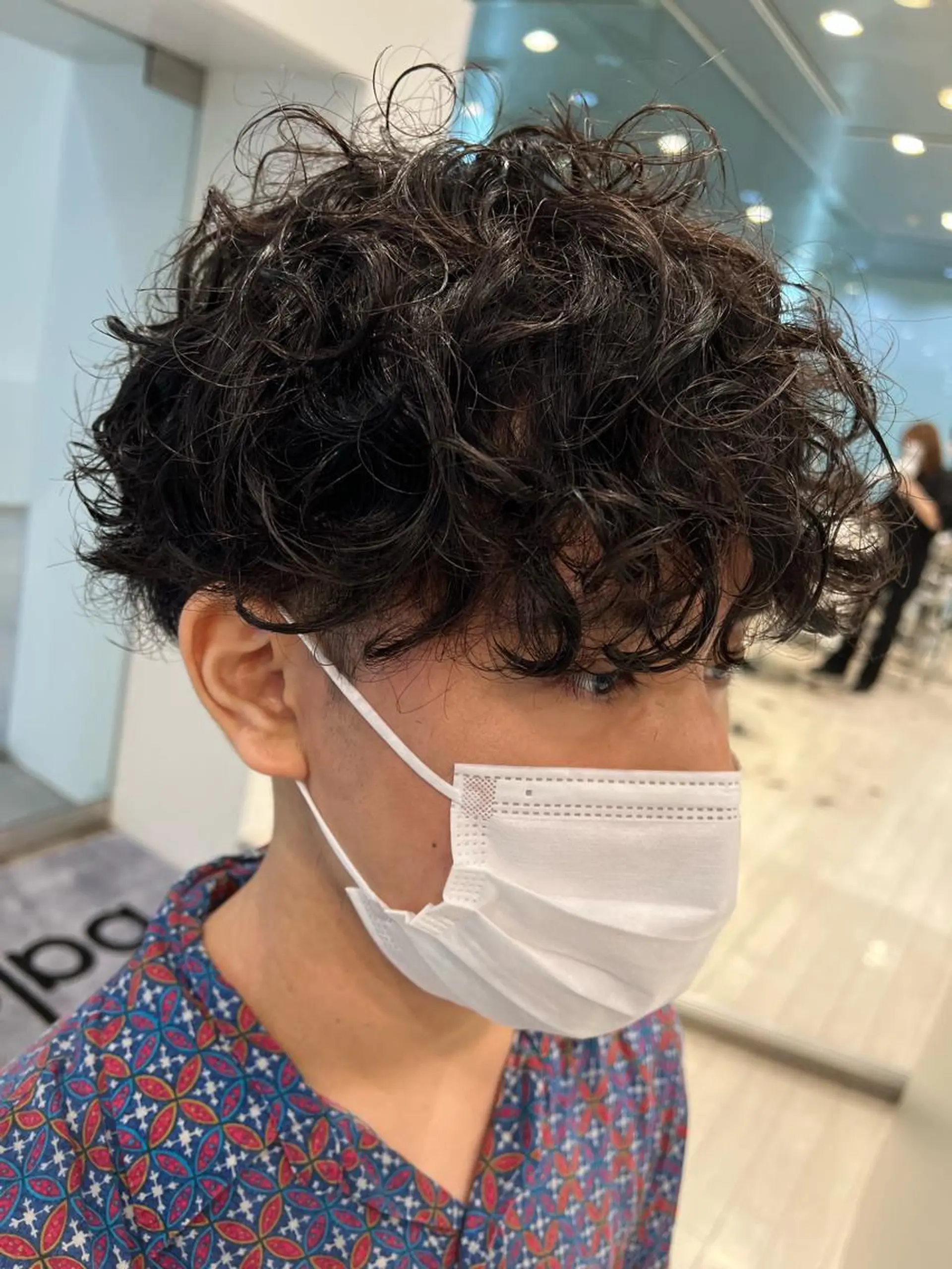 パーマ メンズ noble店長 松本　拓也▶◀*.のヘアスタイル