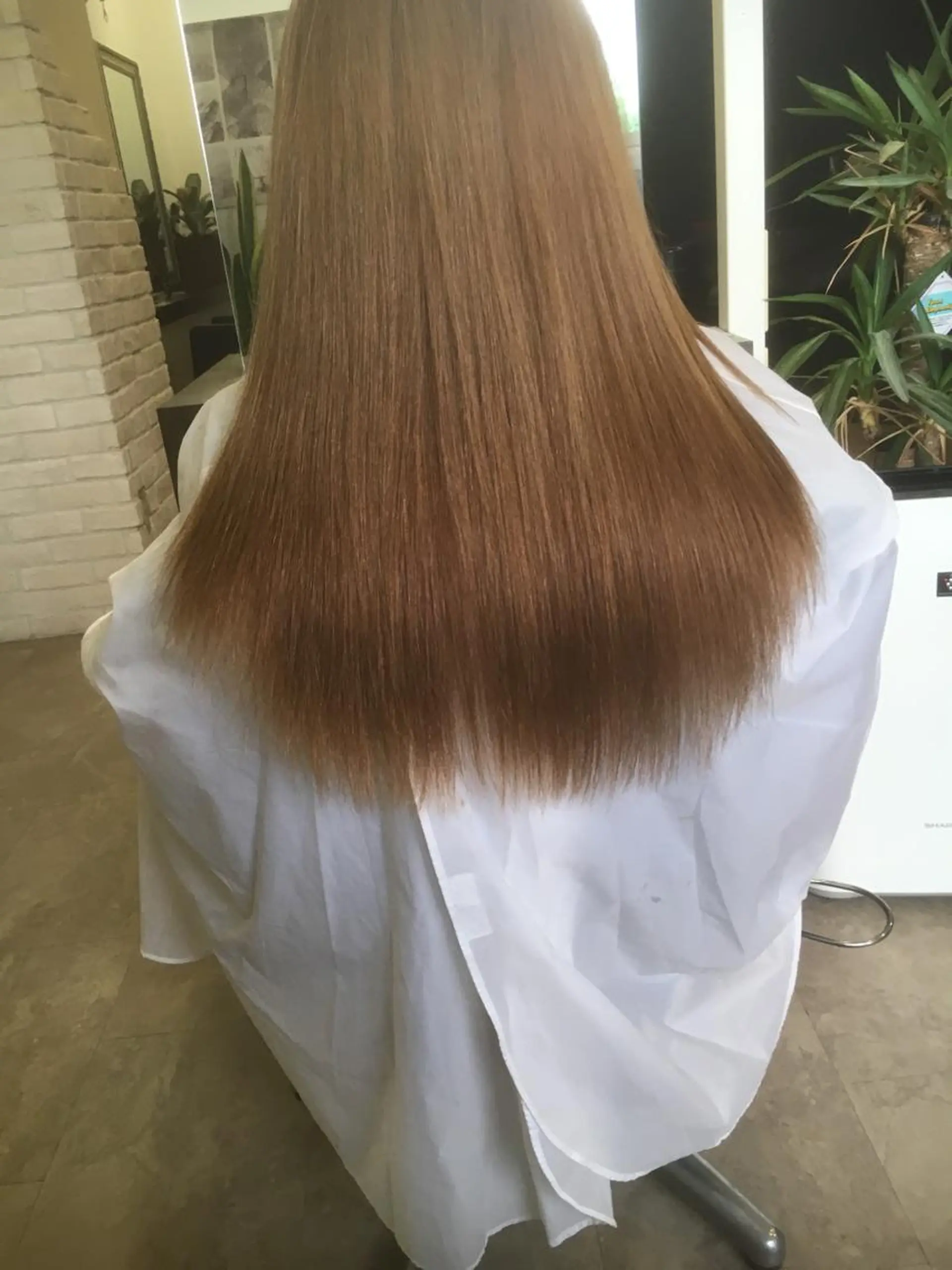 ロング ヘアアレンジ レイヤーカット ローレイヤー ヘアカラー トリートメント 名駅Private Salon　Noaのヘアスタイル