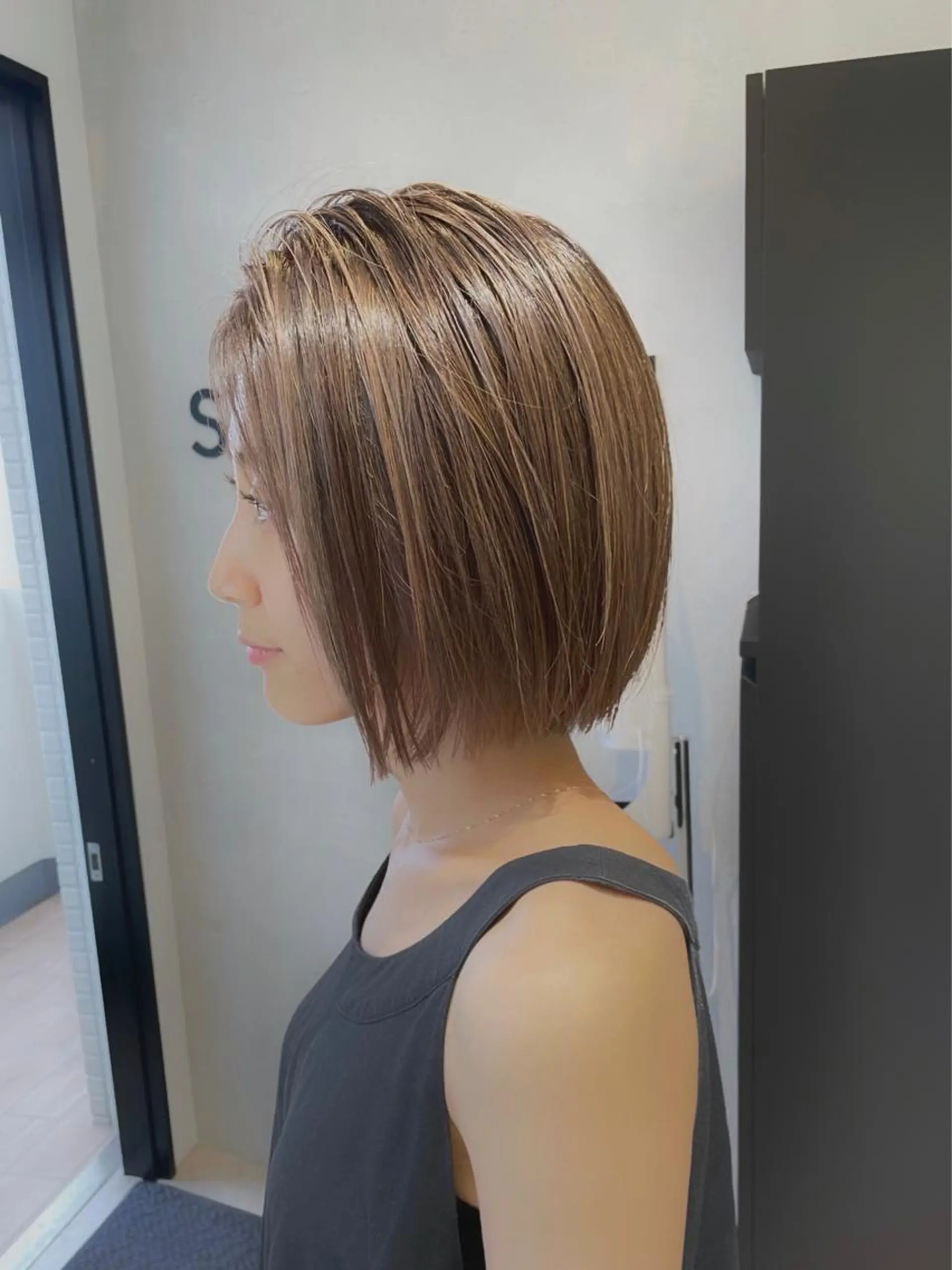 ショート カラー ボブ カット ヘアカラー トリートメント ヘアセット メンズ特化 パーマ/オザワのヘアスタイル