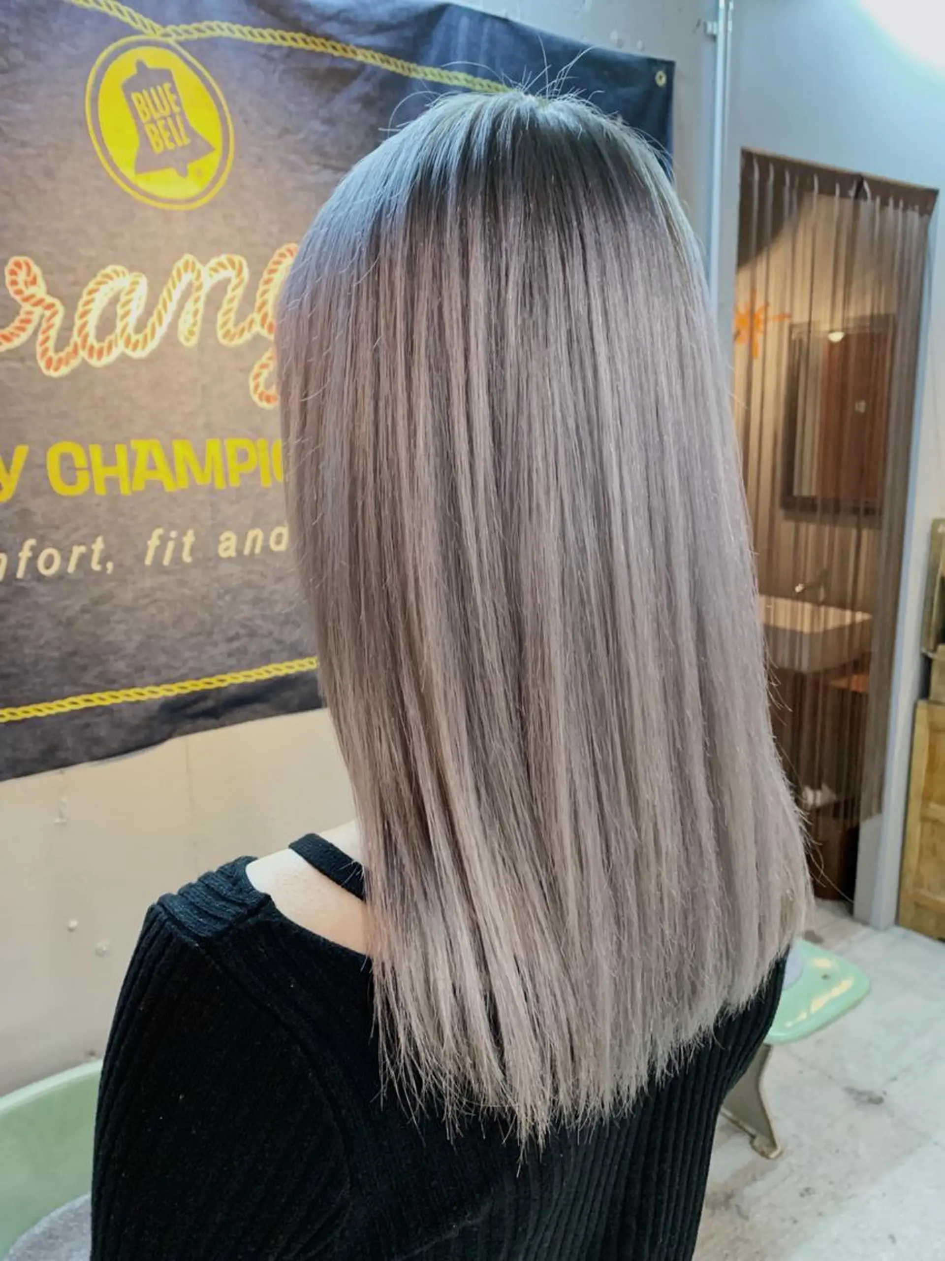 セミロング カラー カット ヘアカラー トリートメント 代表 中島貴志のヘアスタイル