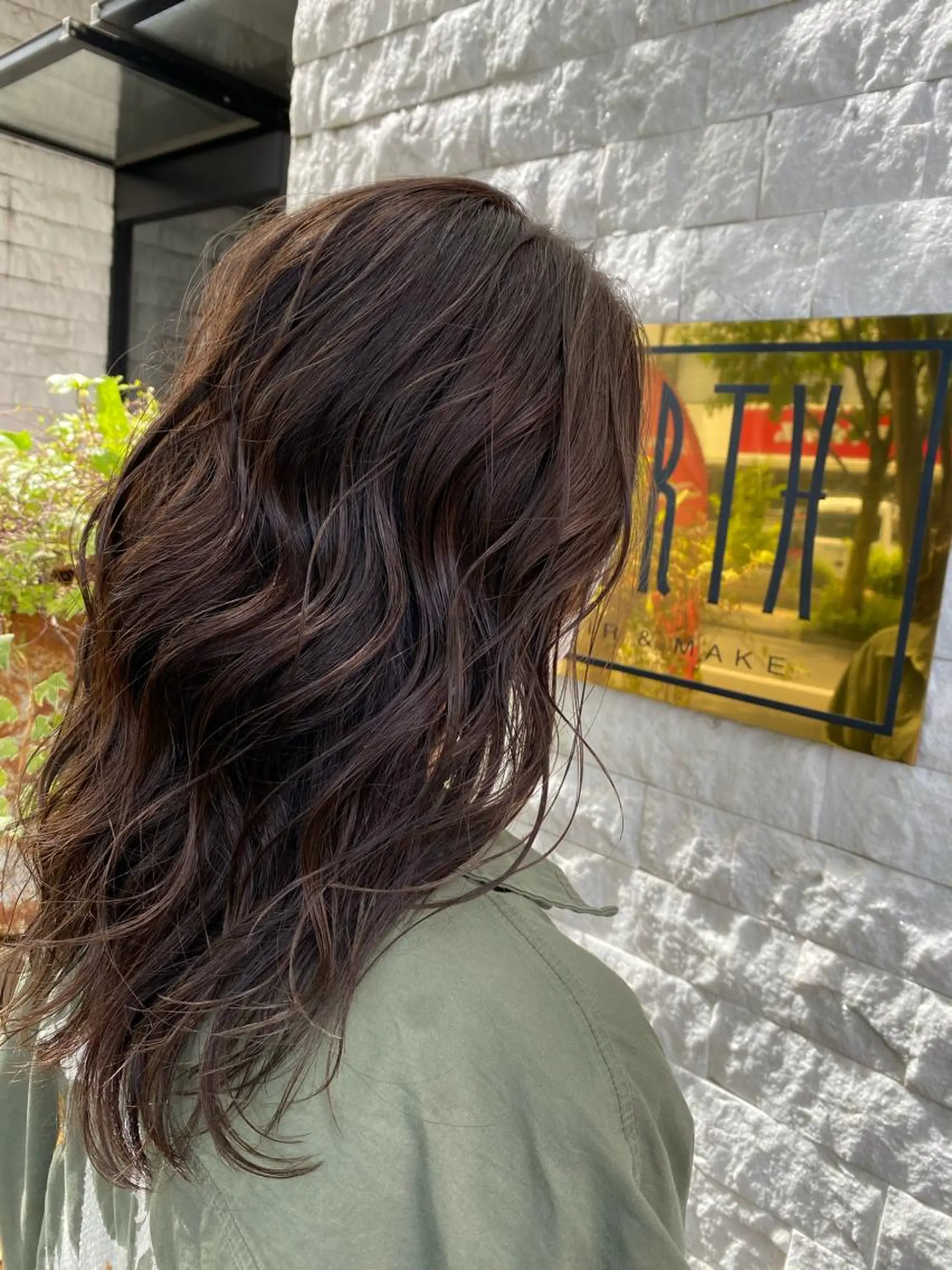 ロング カラー カット ヘアカラー 宍戸 海斗のヘアスタイル