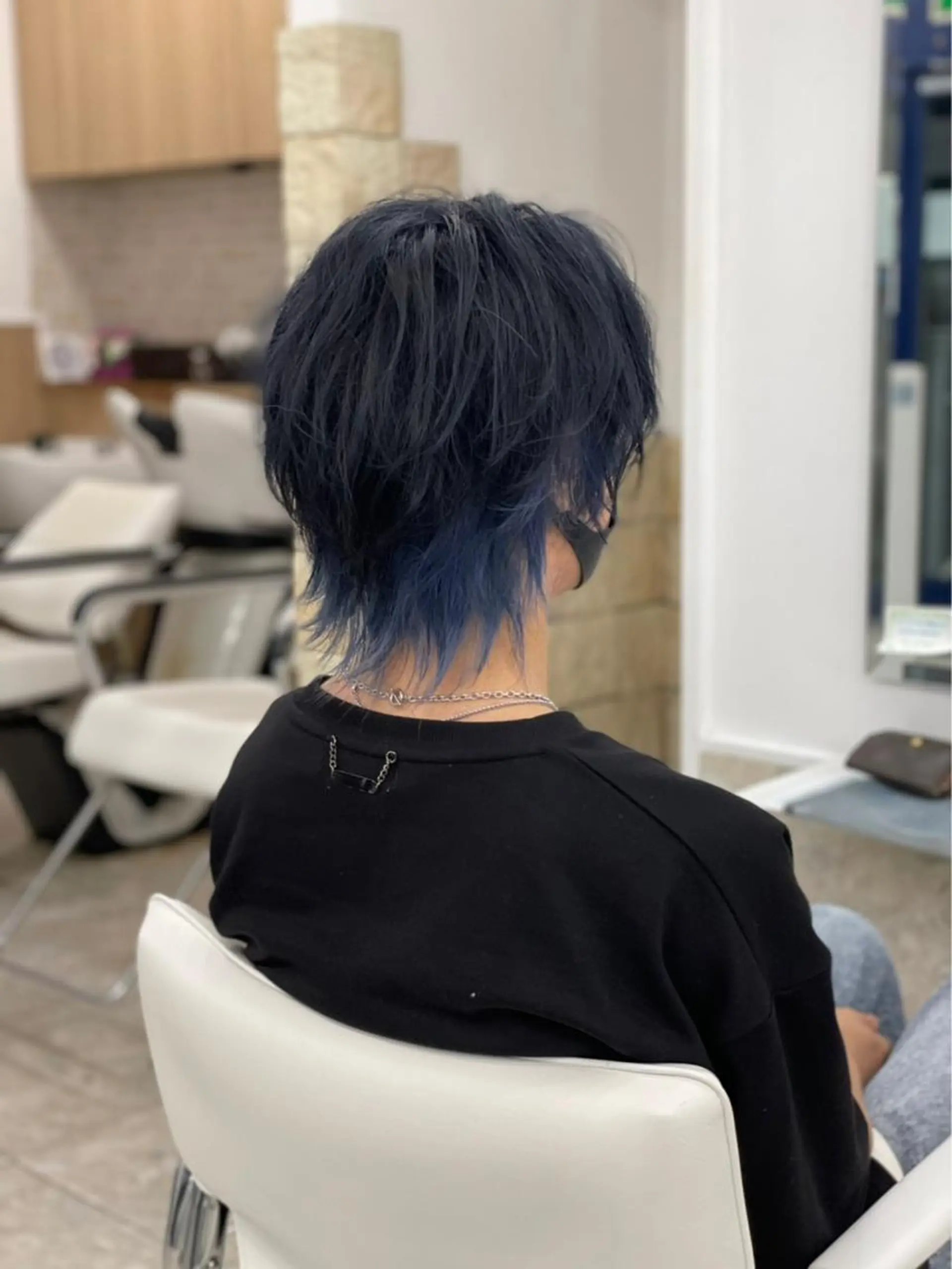 カラー ハイライト&曲がる 縮毛矯正特化 玉置のヘアスタイル