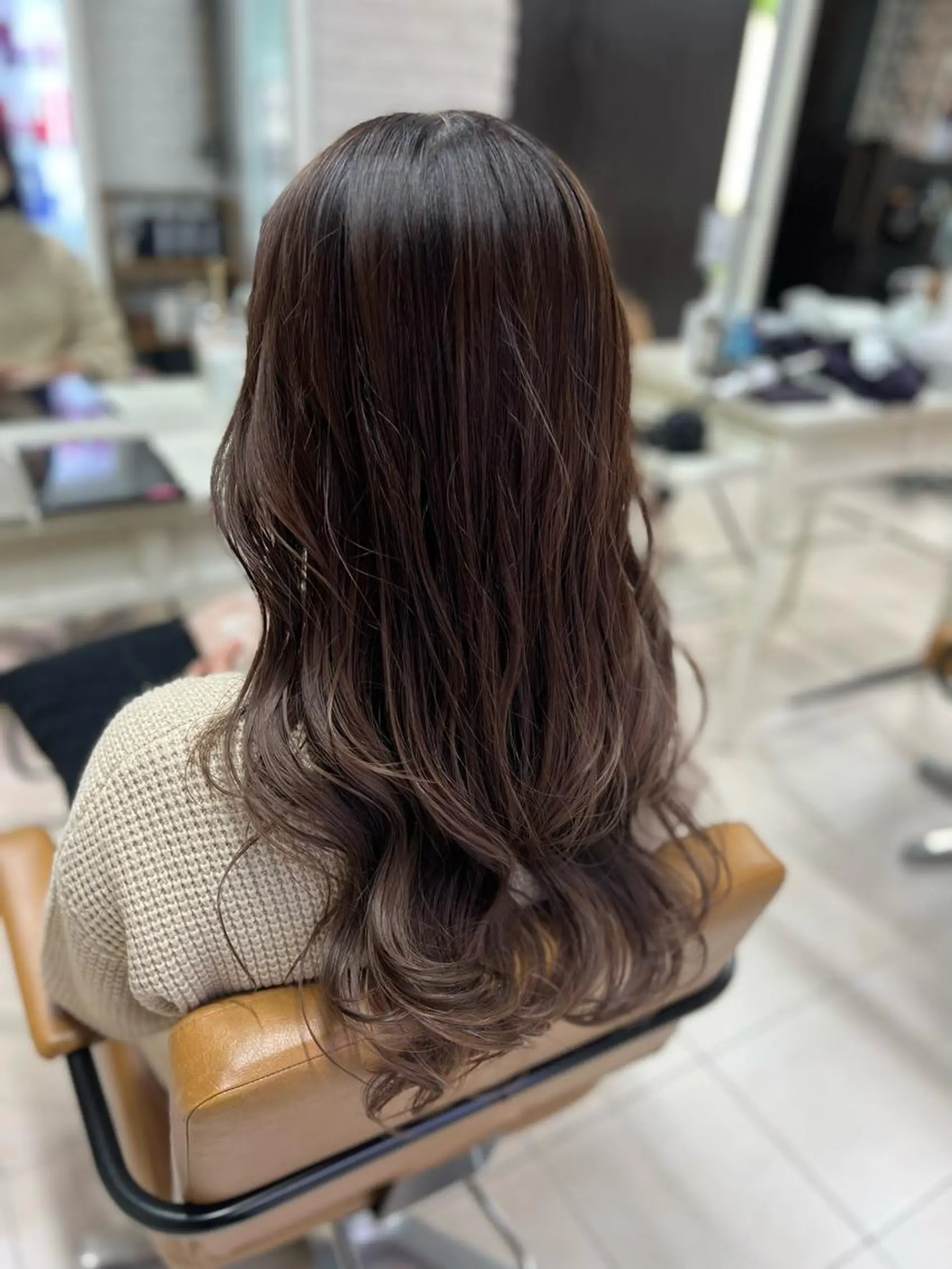 ロング ヘアカラー ヘアカラー ソムリエ 認定者/山城慶伍のヘアスタイル