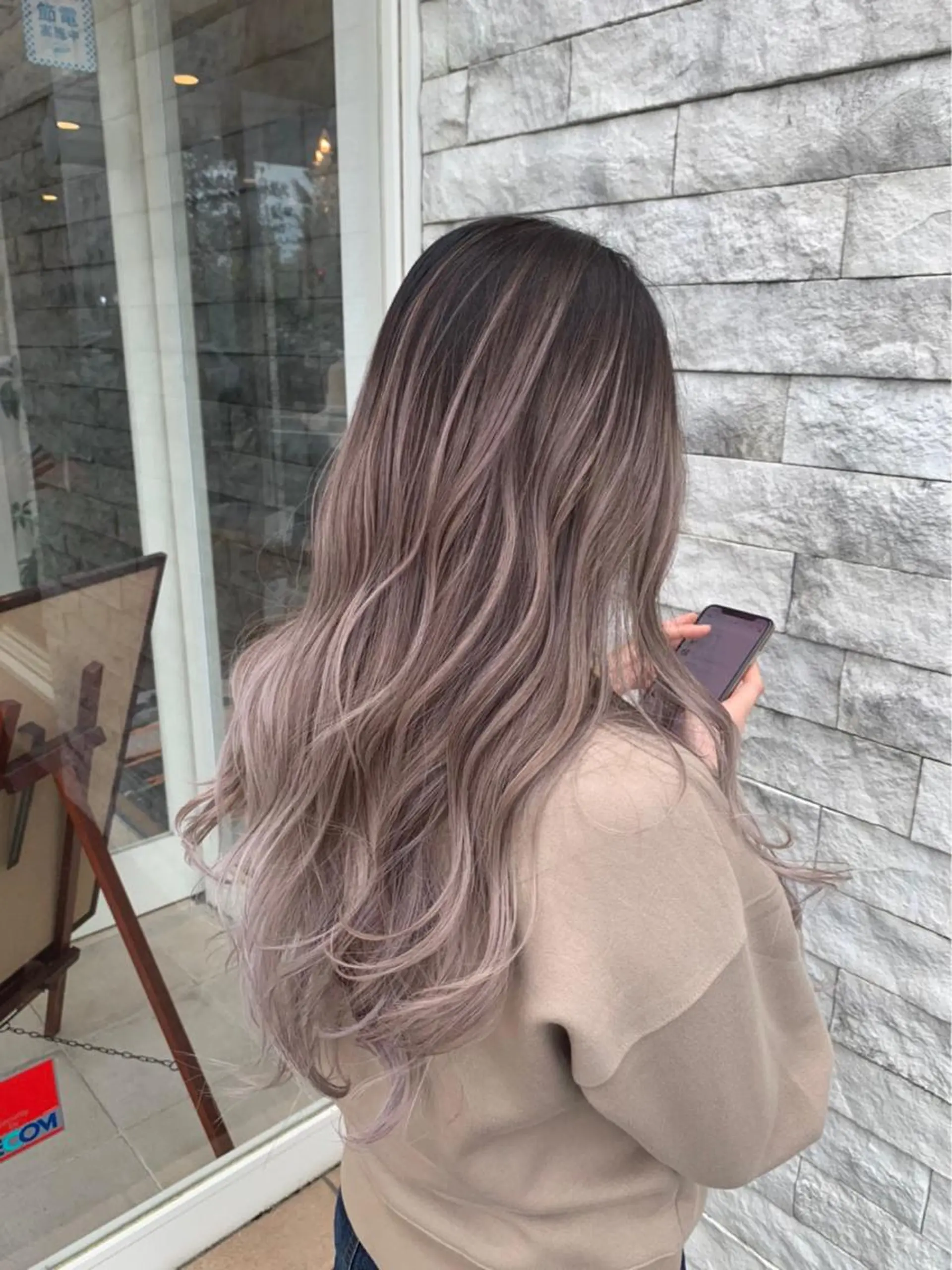 ロング カラー 宍戸 海斗のヘアスタイル