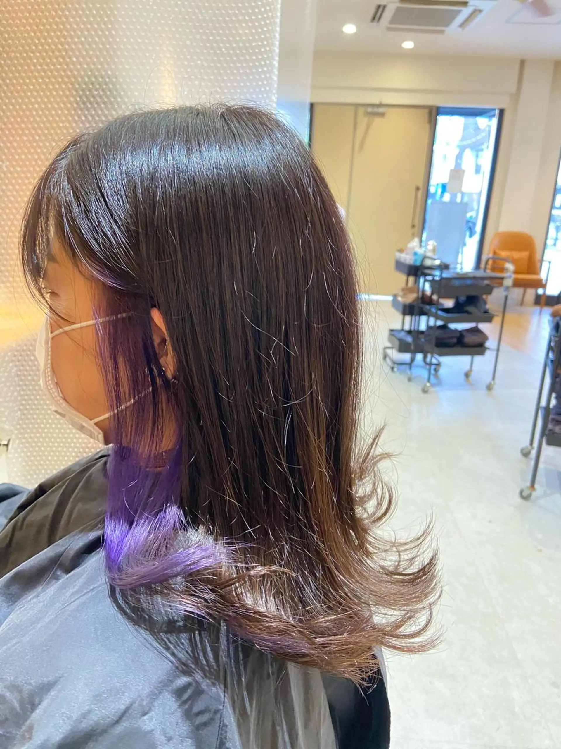 セミロング カラー Love&Hair Breit/店長下川のヘアスタイル