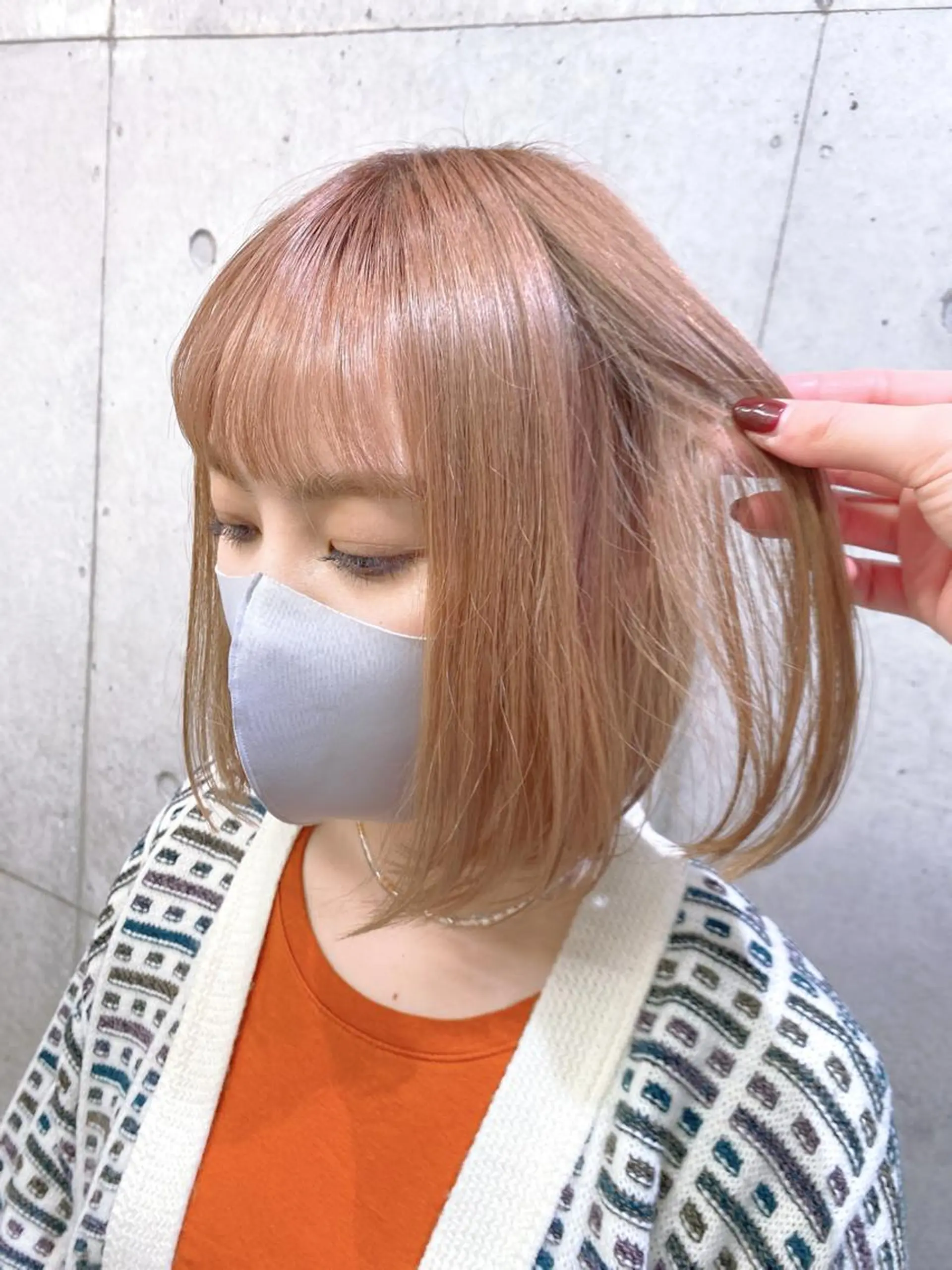 ショート カラー ヘアカラー トリートメント kaho🧸 / 大人styleのヘアスタイル