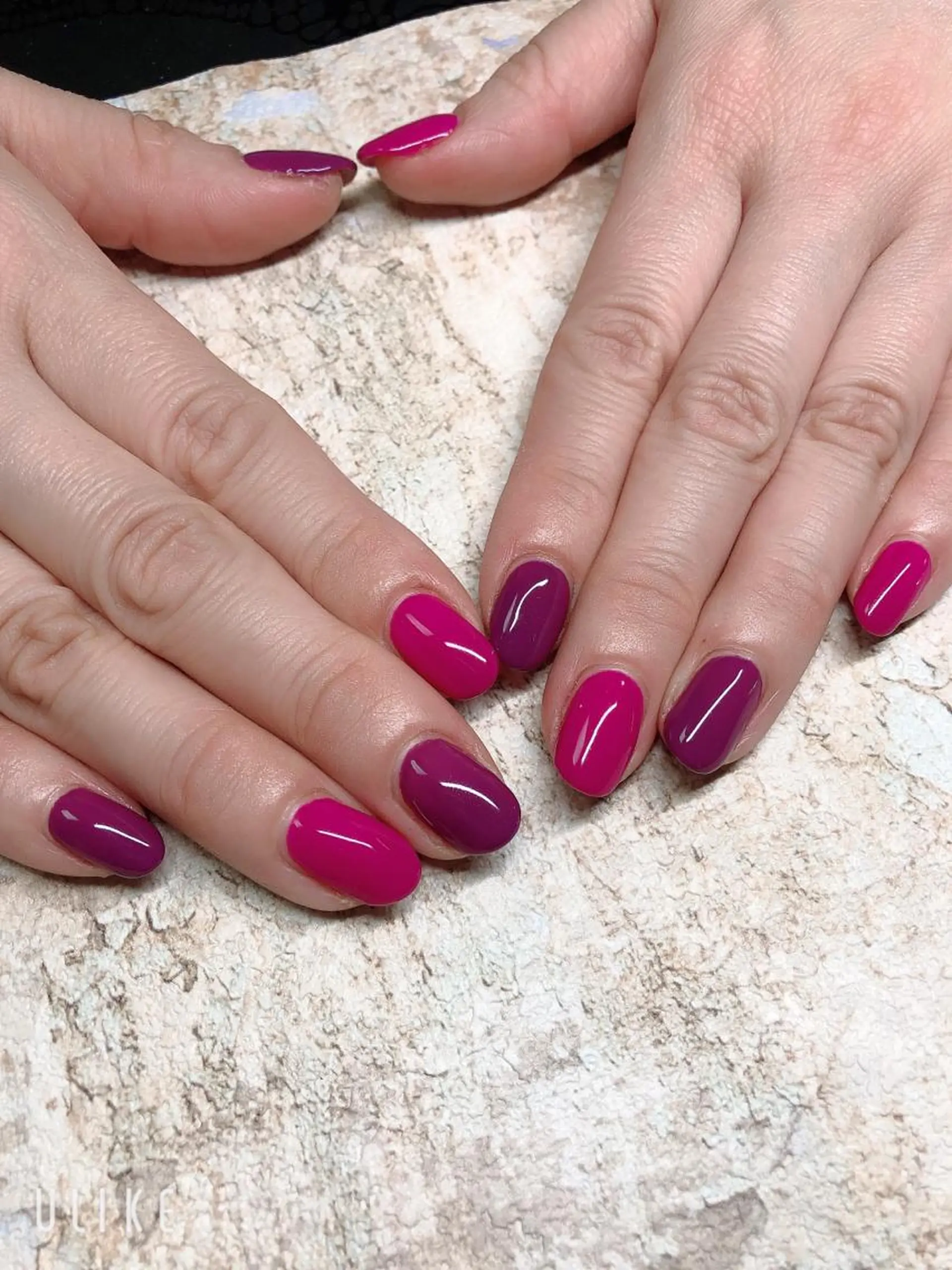 ネイル アートネイル フレンチネイル ジェルネイル グラデーション 韓国ネイル Nail room Bimano所属・Bimano seica♡+°のネイルデザイン