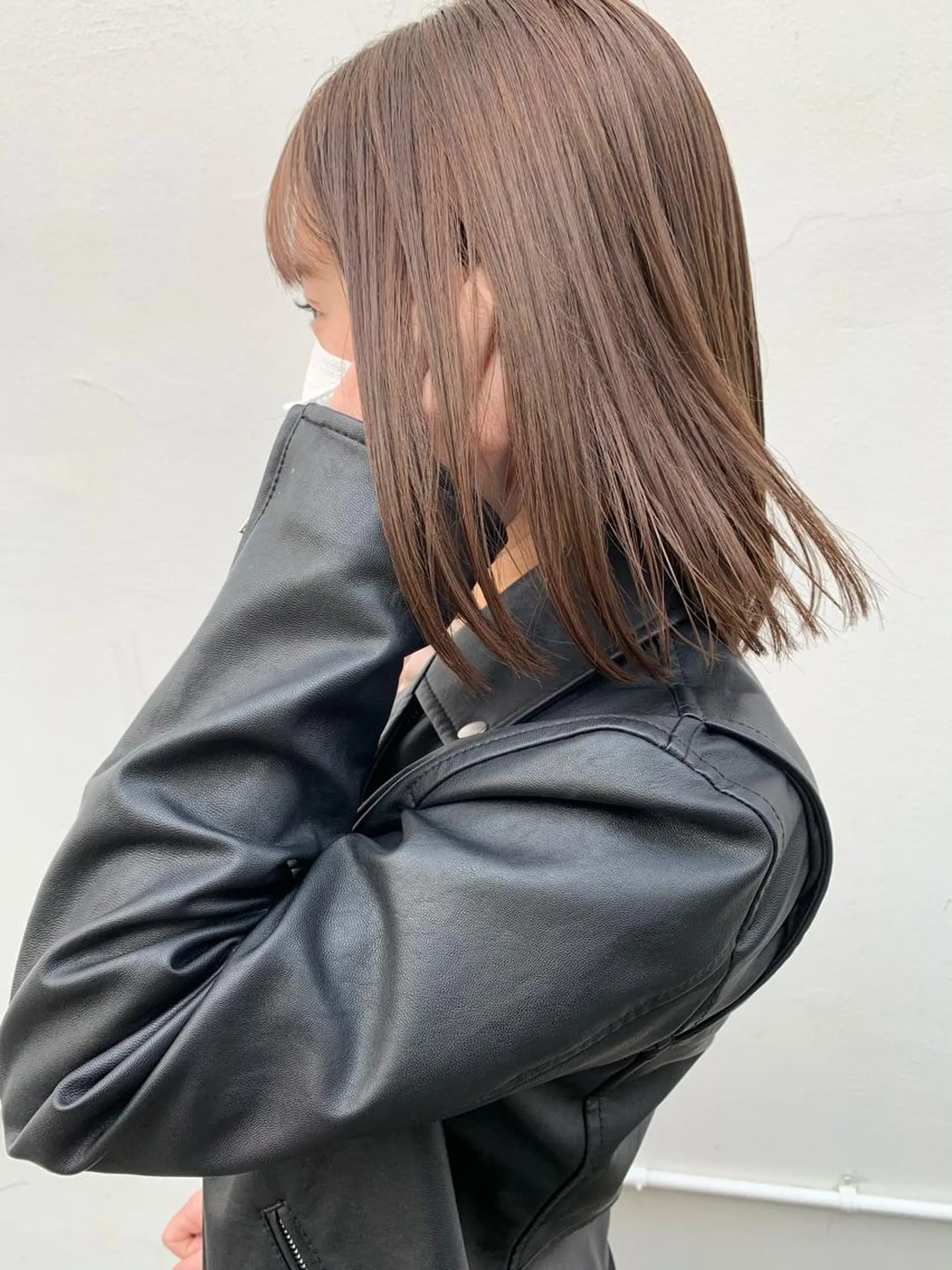 ミディアム カラー ブラウンカラー tension 【テンション】のヘアスタイル