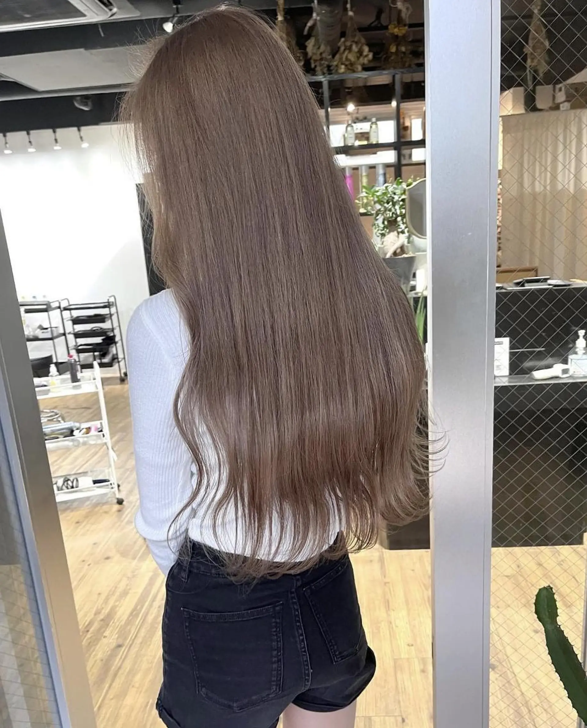 ロング トリートメント 山影✨バレイヤージュ ハイライト✨メンズ◎のヘアスタイル