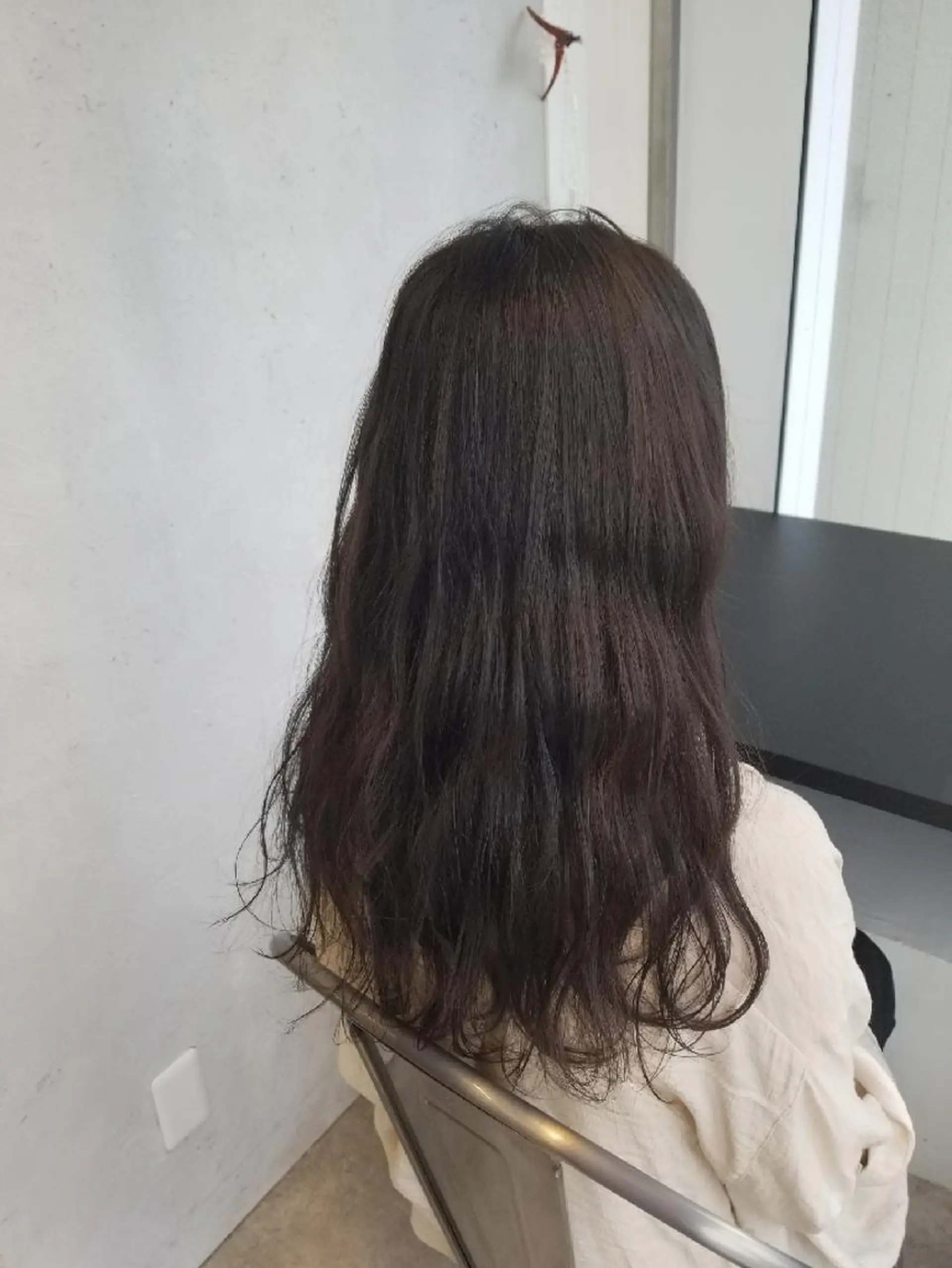 ロング カラー ブラウンカラー ショコラブラウン 🔴赤み消し/ 艶カラー落合　優🔴のヘアスタイル