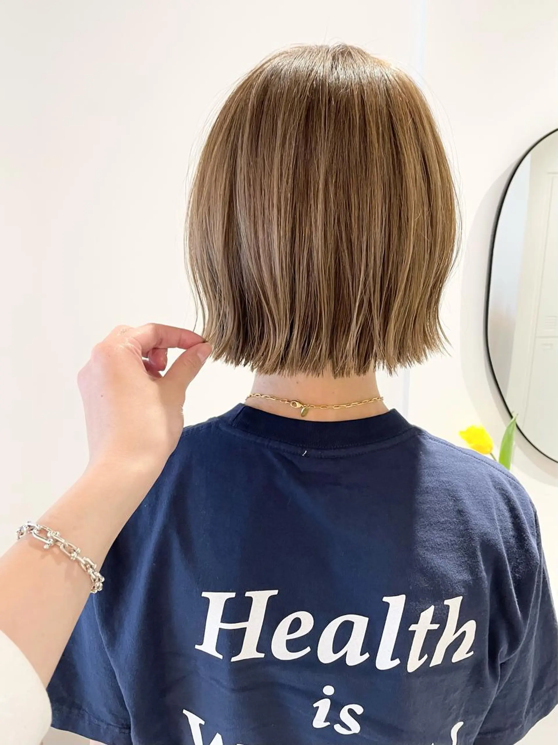 ミディアム 三宅 昌太のヘアスタイル