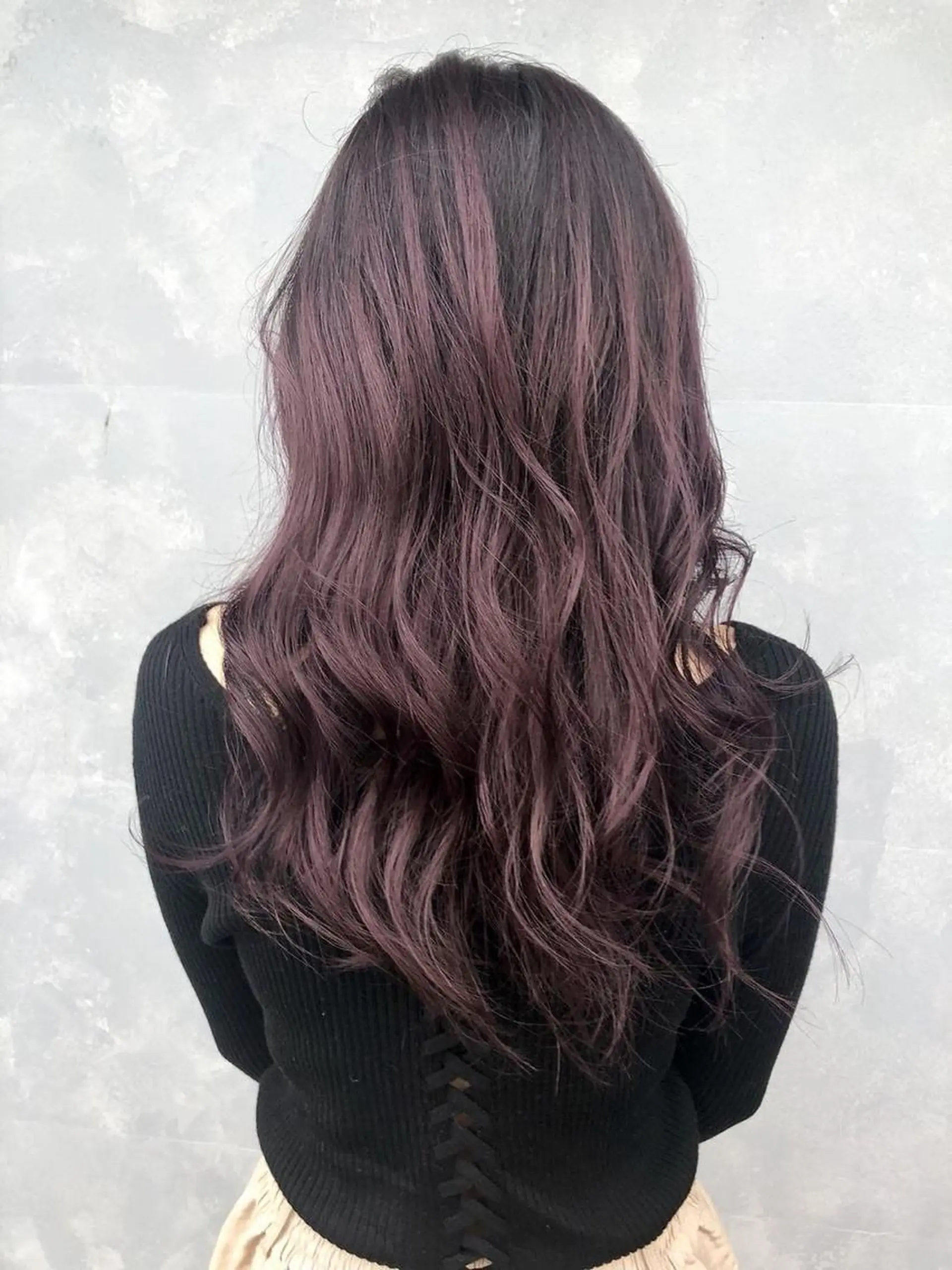 ロング 縮毛矯正 髪質改善 鈴木のヘアスタイル