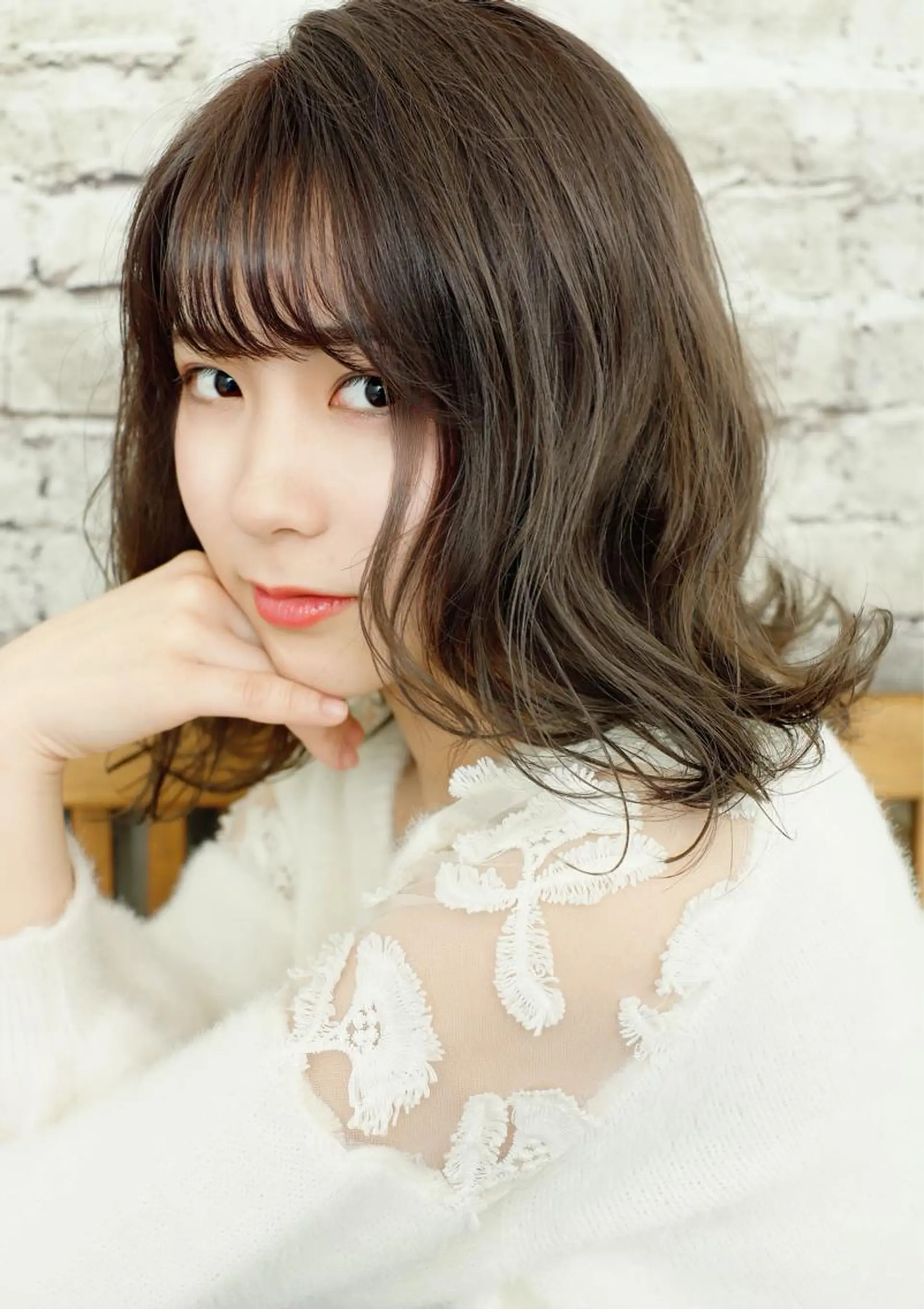 ミディアム カラー 千葉 大聖のヘアスタイル