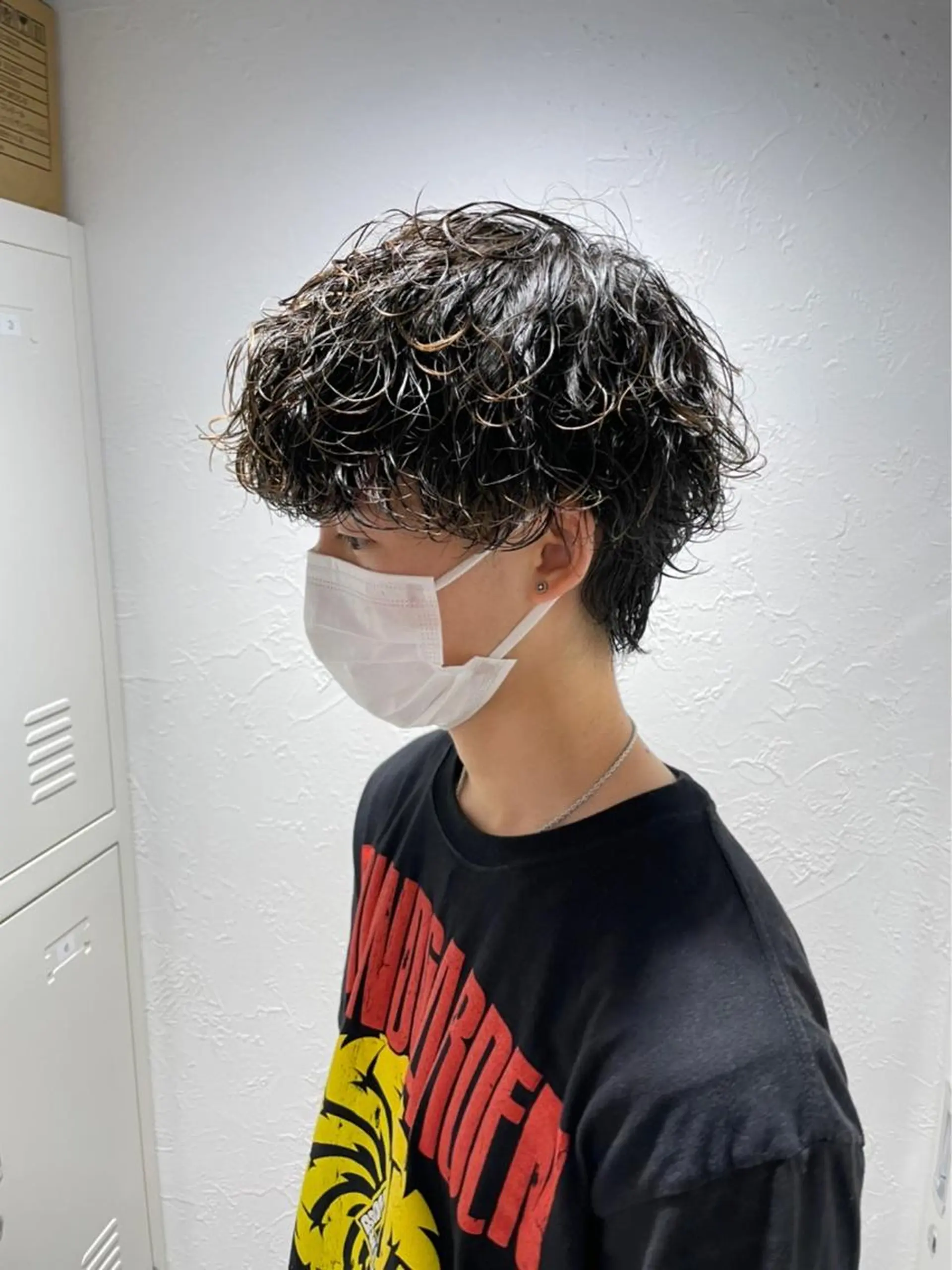 ショート カラー パーマ 【メンズ特化】 笹目純のヘアスタイル