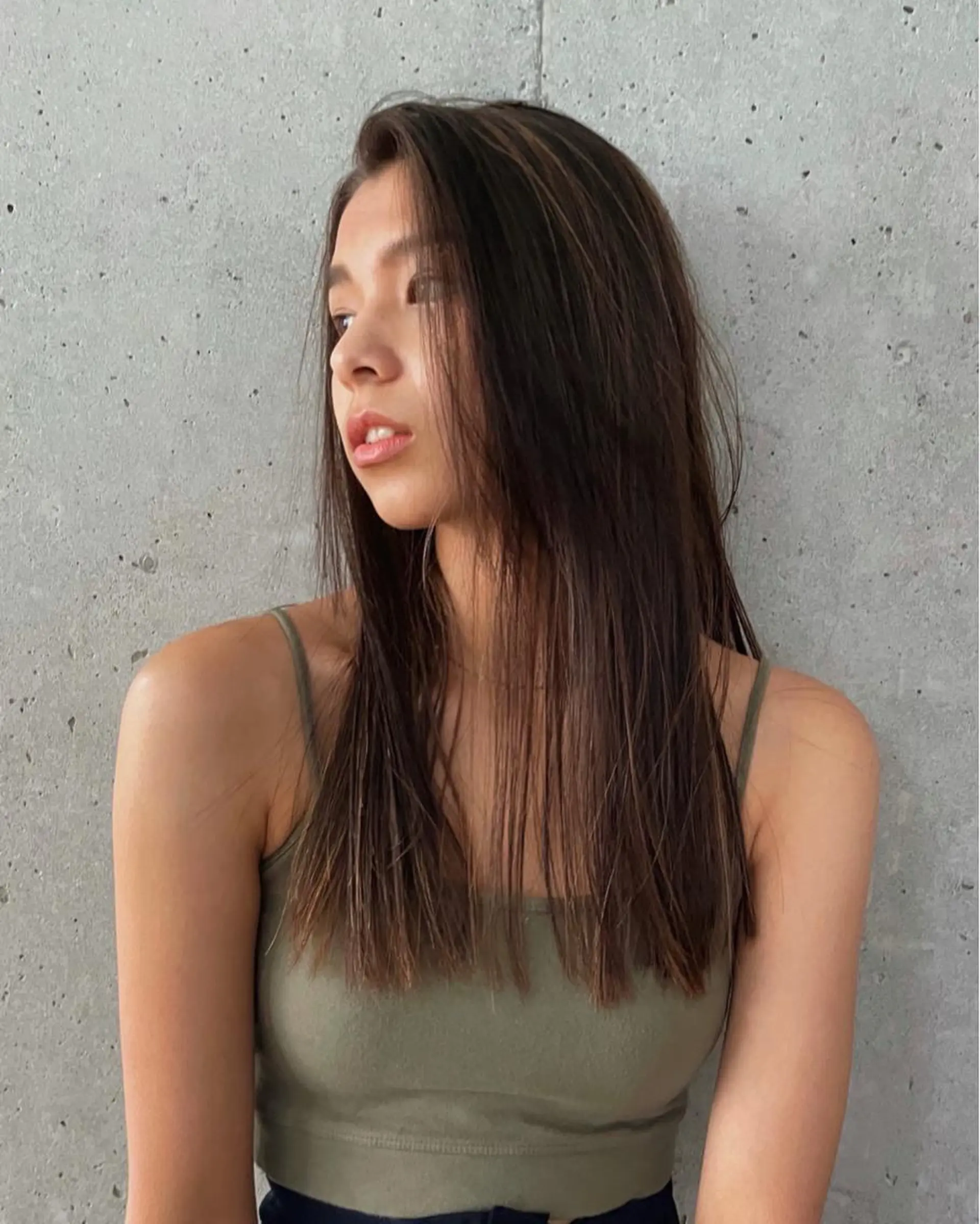 セミロング カラー パーマ ヘアアレンジ ネイル マツエク・マツパ Miku /ブリーチ/ボブのヘアスタイル