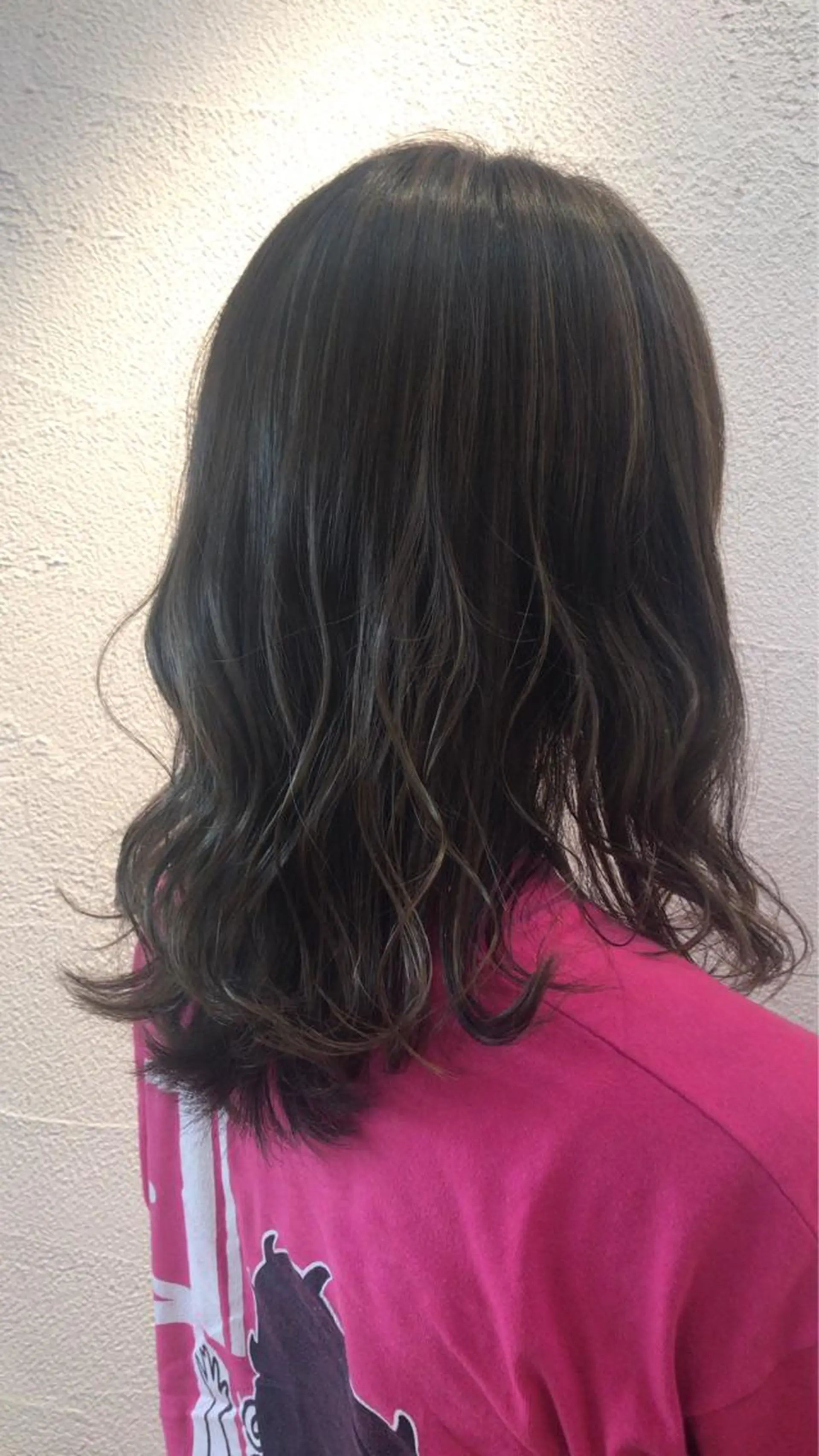 セミロング カラー アッシュ ハイライトカラー ハイライト Neolive Cava 相模大野店所属・sola: neoliveのヘアスタイル