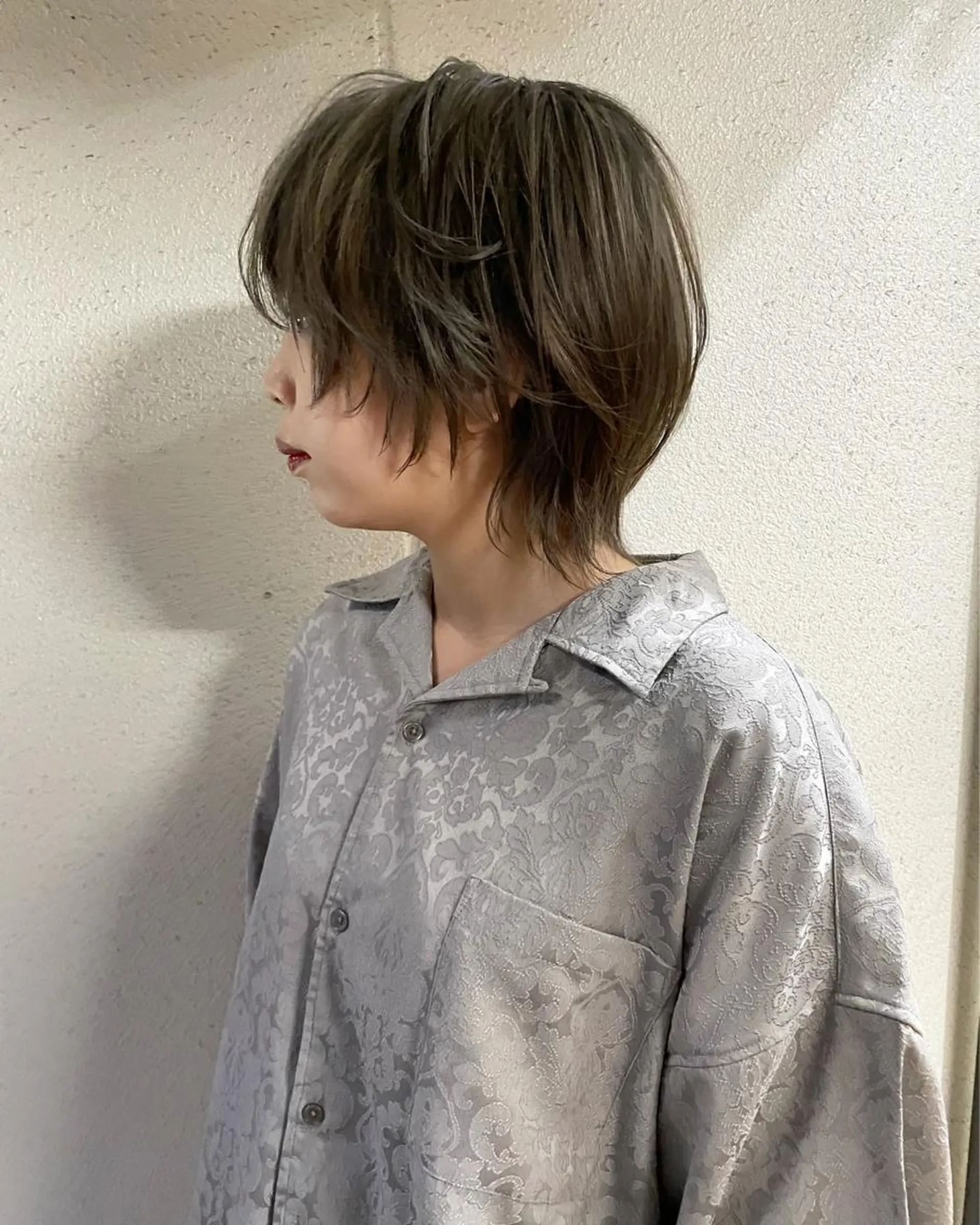 ショート カラー ショートヘア ウルフカット 永田〈店長#レイヤー #ウルフ#ハイトーンのヘアスタイル